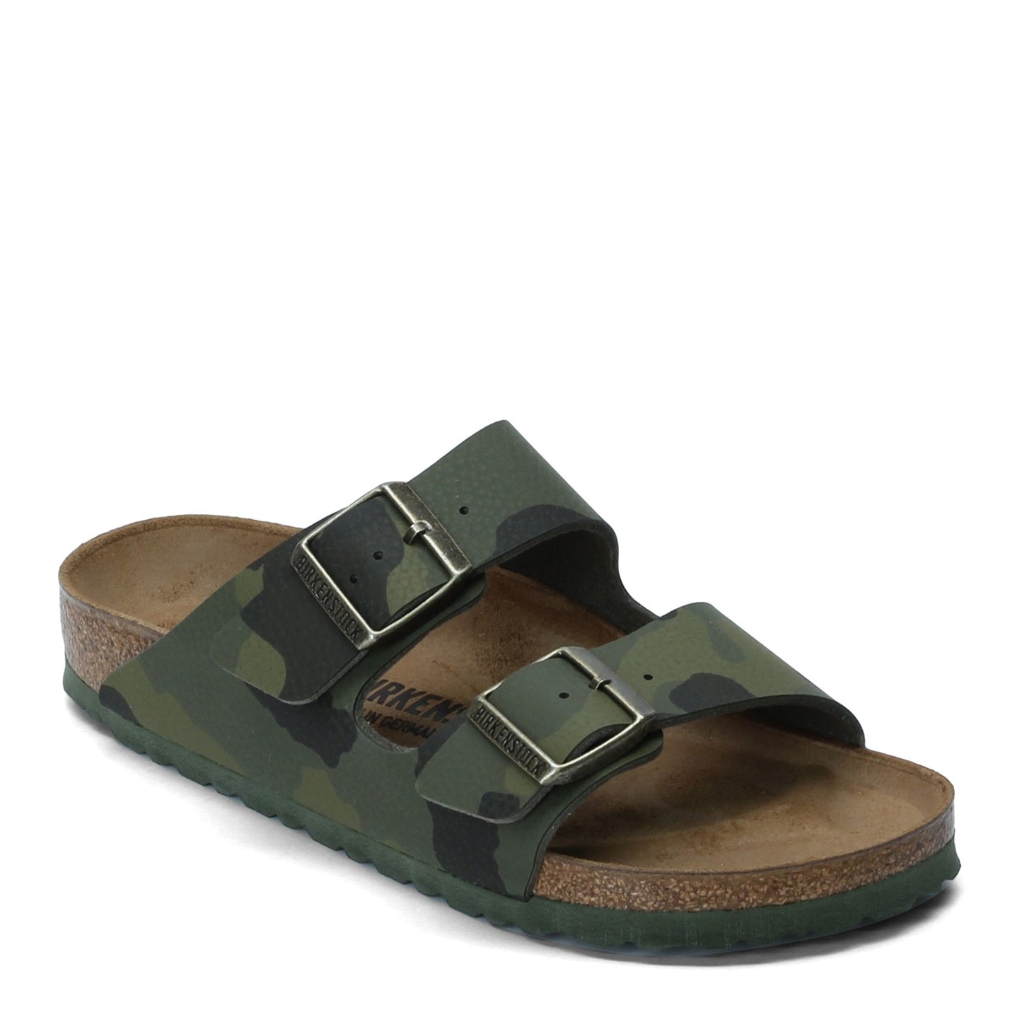 Peltz Shoes Women's Birkenstock Arizona Sandal - Narrow Width CAMOUFLAGE 1016 790 N