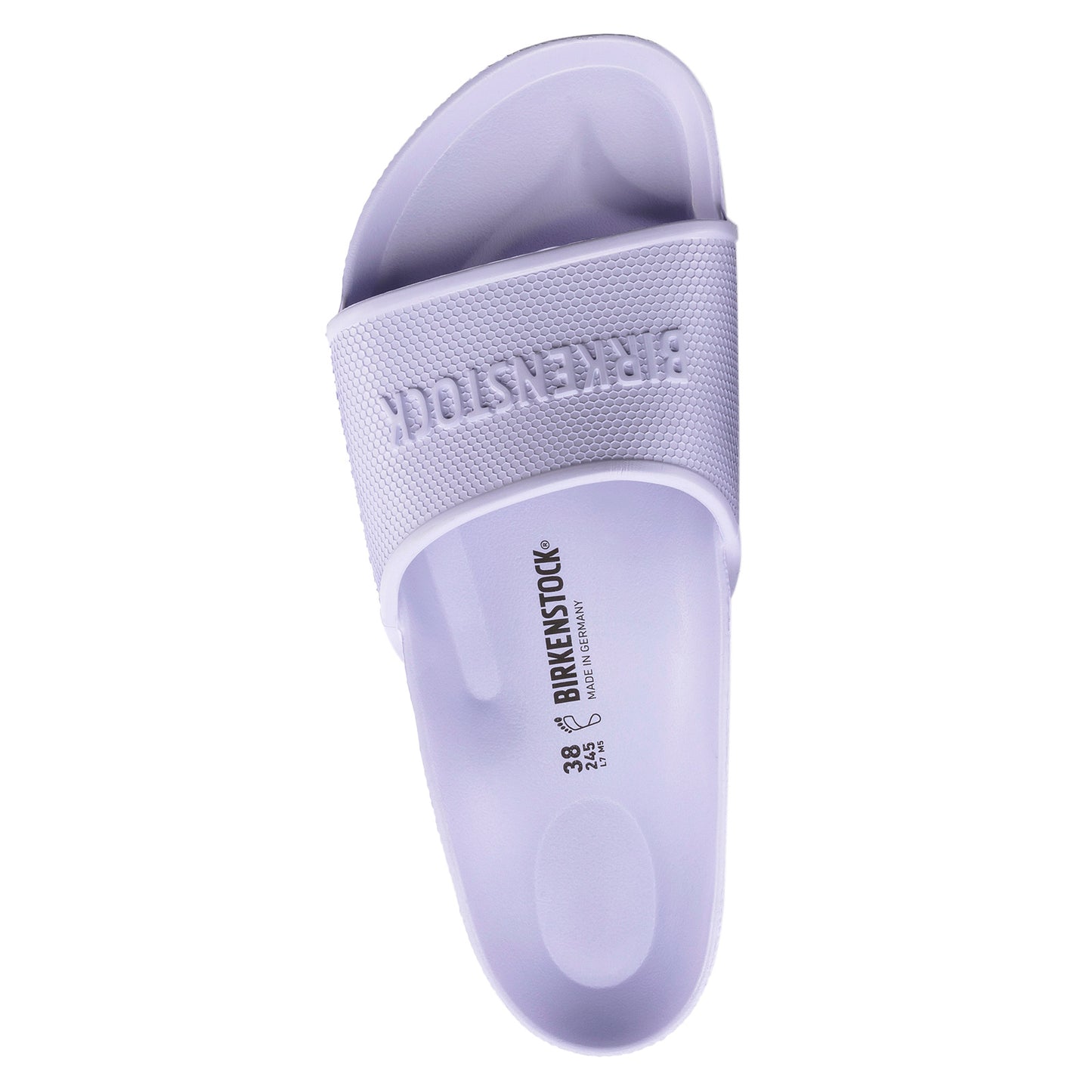 Peltz Shoes Women's Birkenstock Barbados EVA Sandal - Regular Fit PURPLE 1017 055 R