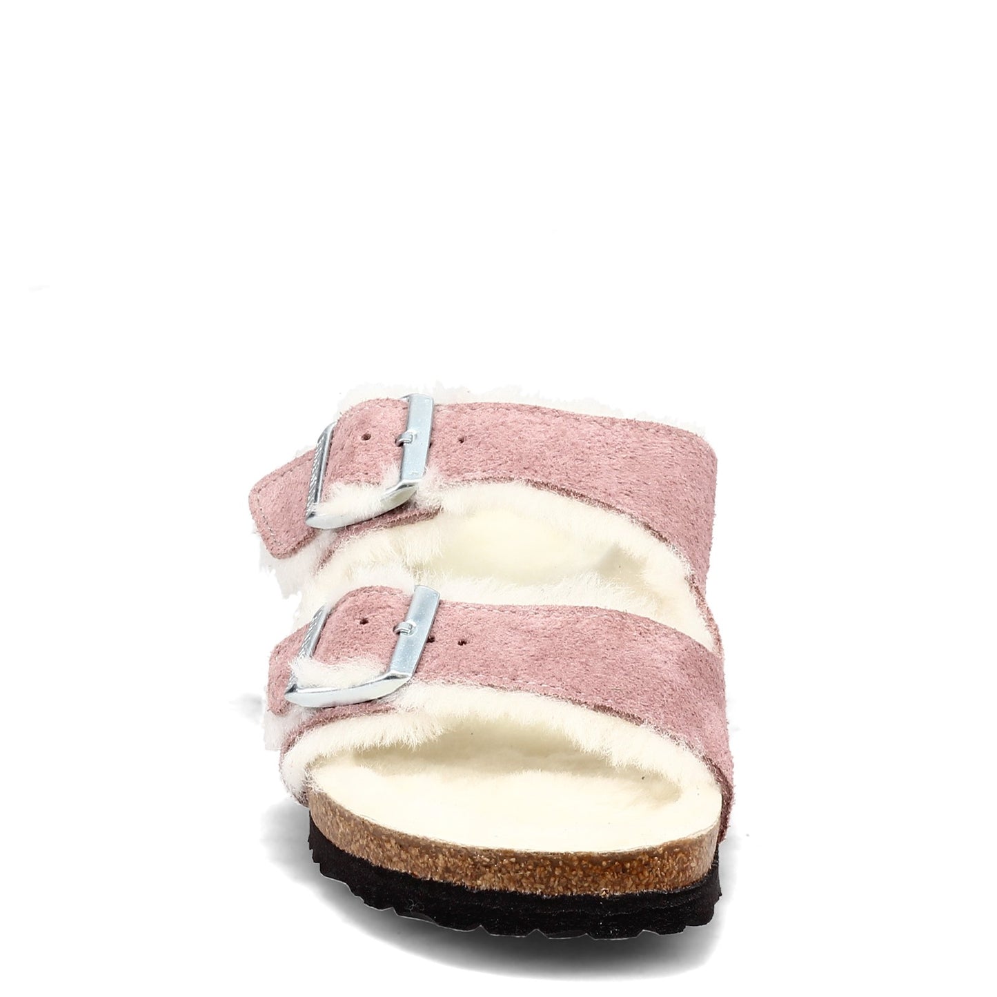 Peltz Shoes Women's Birkenstock Arizona Shearling Lined Sandal LAVENDER 1017 560 N