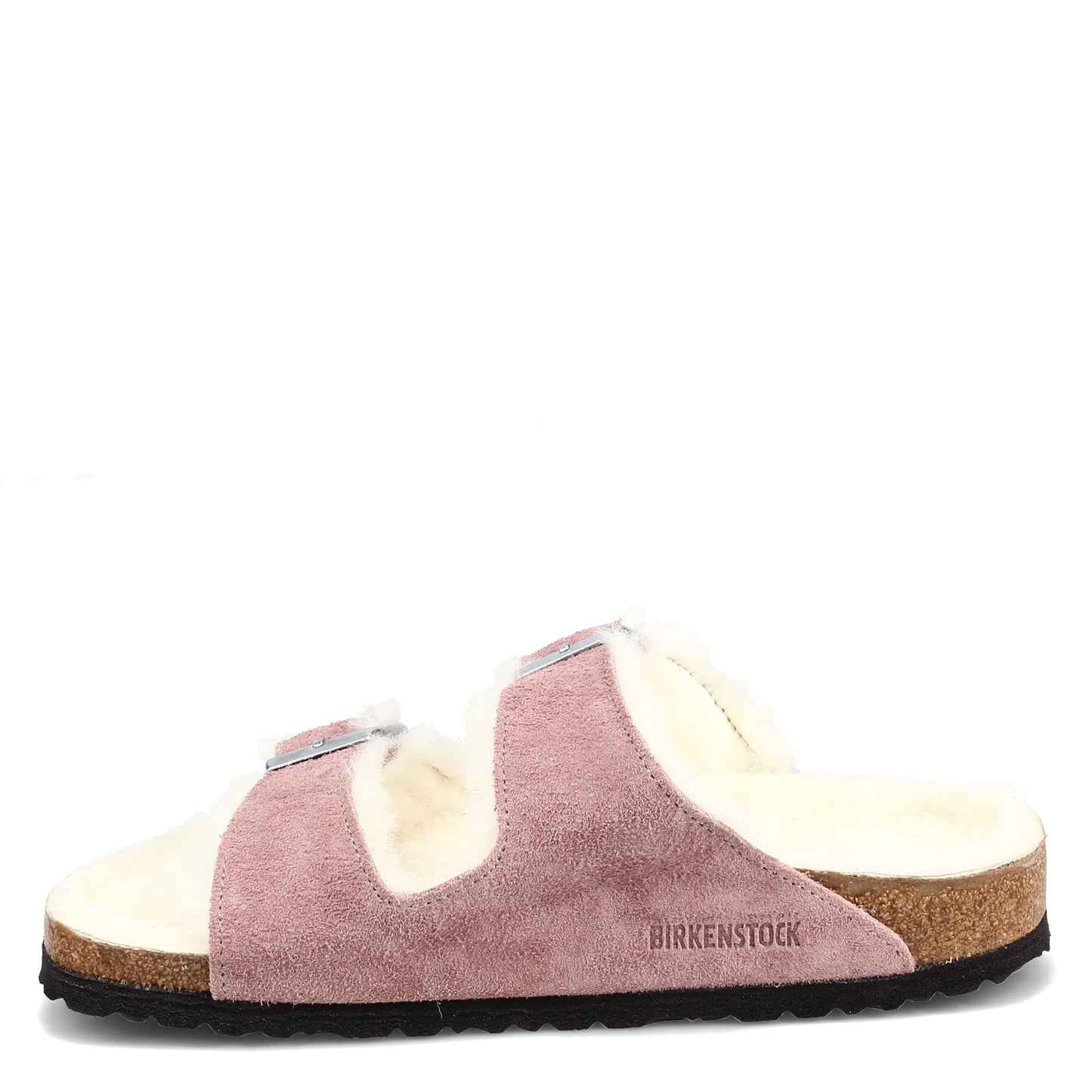 Peltz Shoes Women's Birkenstock Arizona Shearling Lined Sandal LAVENDER 1017 560 N