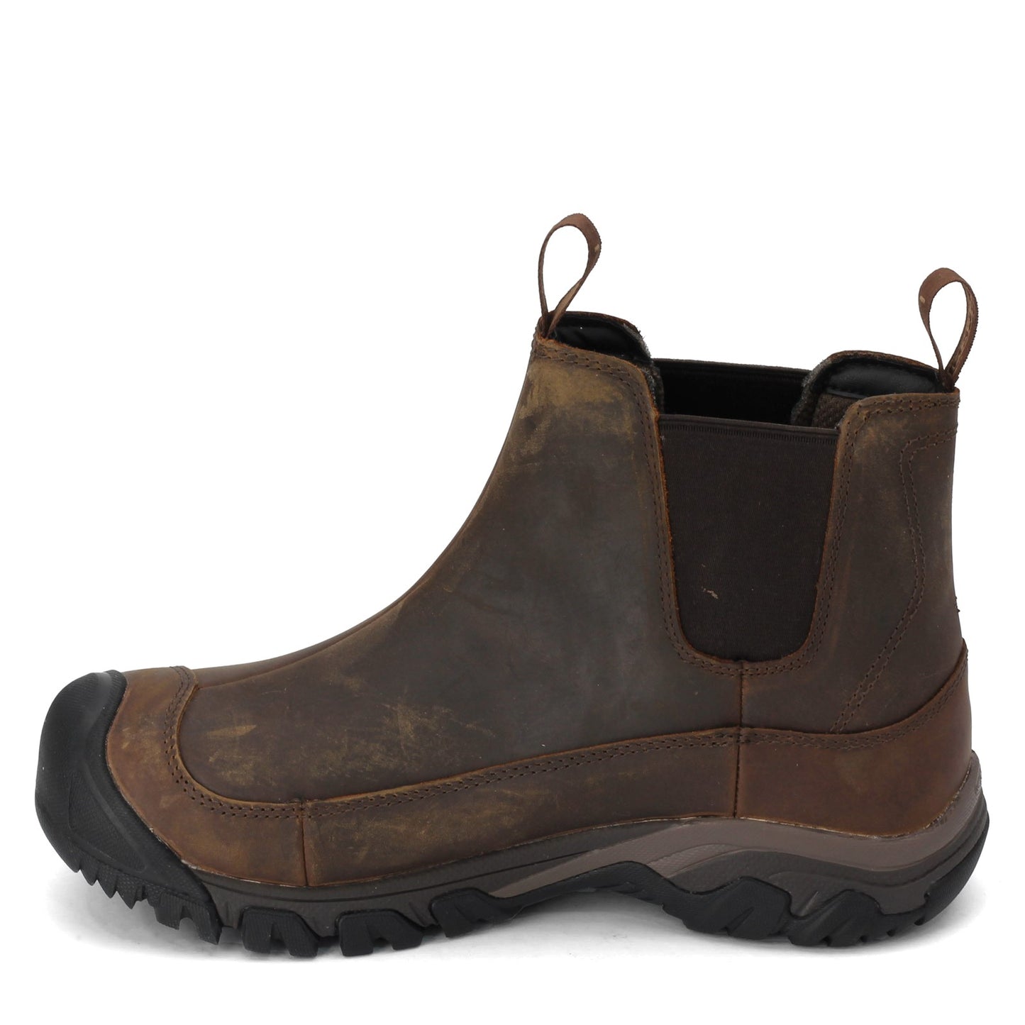 Peltz Shoes Men's Keen Anchorage III Waterproof Boot Dark Earth/Mulch 1017790