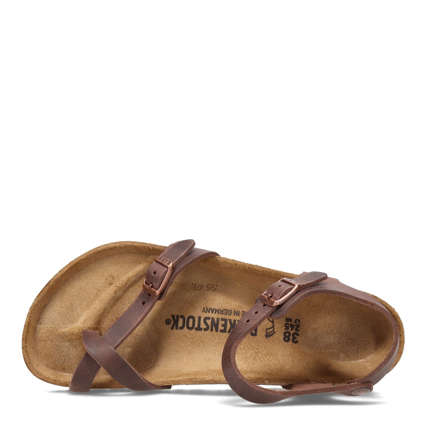 Peltz Shoes Women's Birkenstock Taormina Sandal - Regular Width HABANA BROWN 1020 010 R
