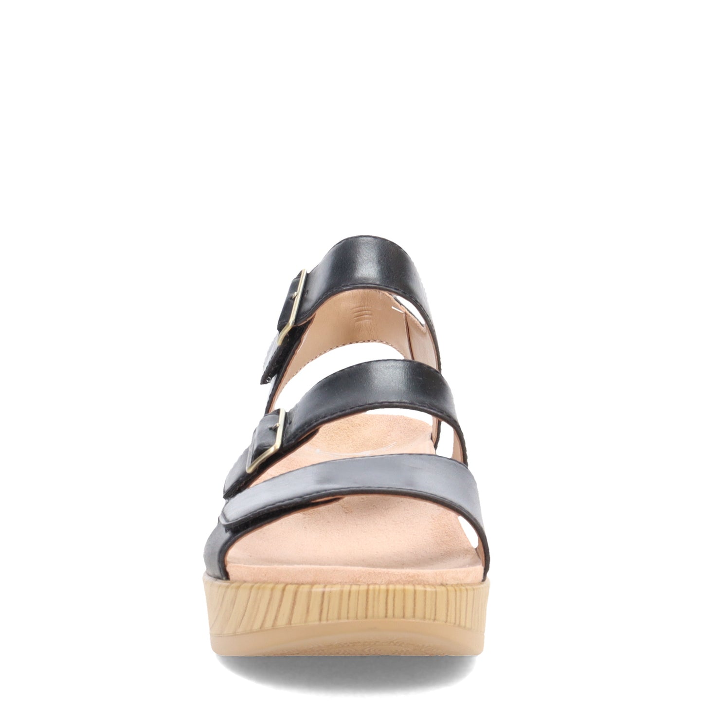 Peltz Shoes Women's Dansko Malena Sandal Black 1020-502200