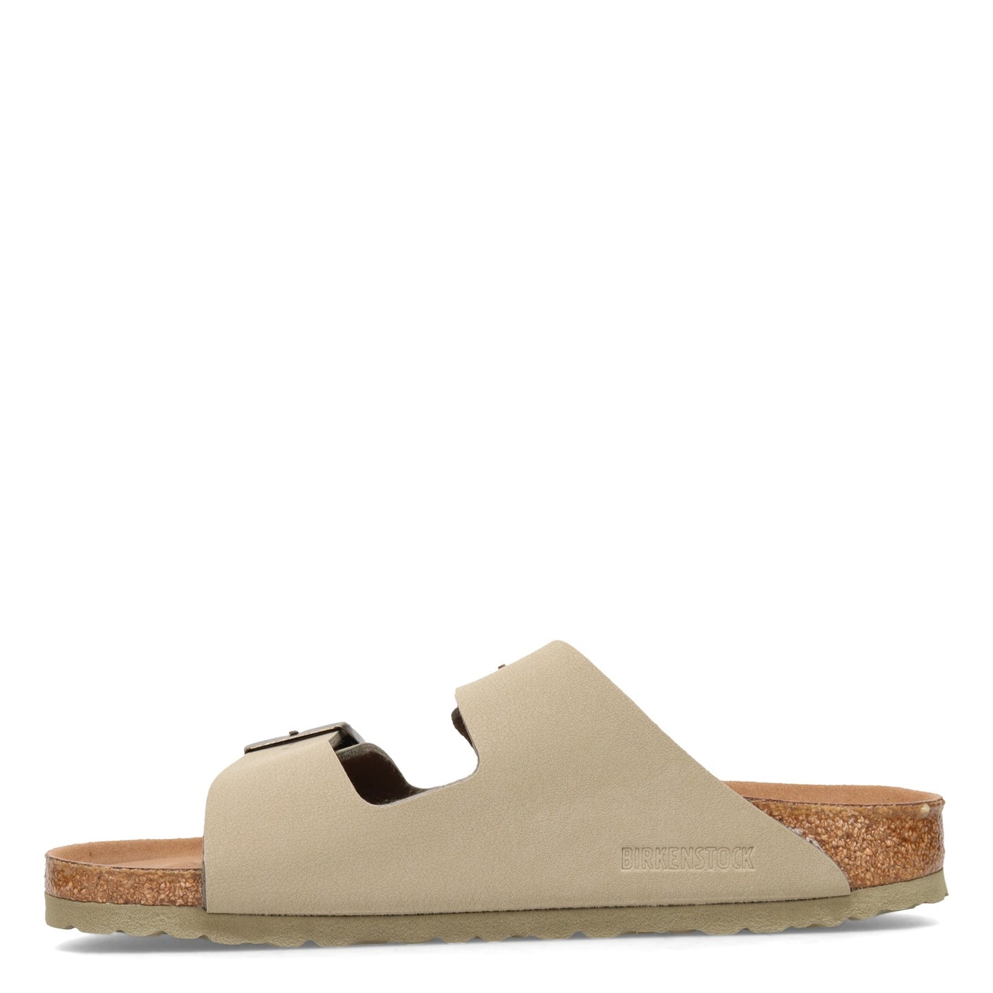 Peltz Shoes Women's Birkenstock Arizona Slide Sandal - Narrow Width FADED KHAKI 1020 540 N