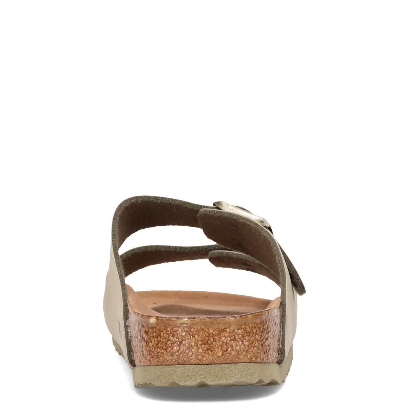 Peltz Shoes Women's Birkenstock Arizona Slide Sandal - Narrow Width FADED KHAKI 1020 540 N