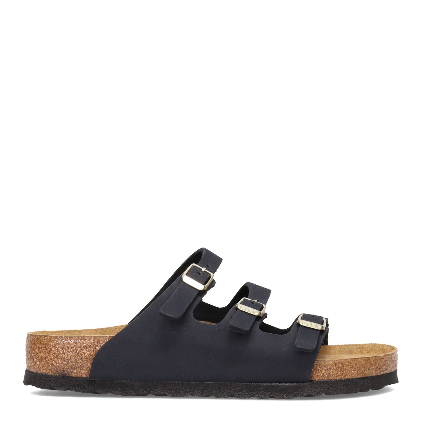 Peltz Shoes Women's Birkenstock Florida Soft Footbed Sandal - Regular Width MIDNIGHT 1020 930 R