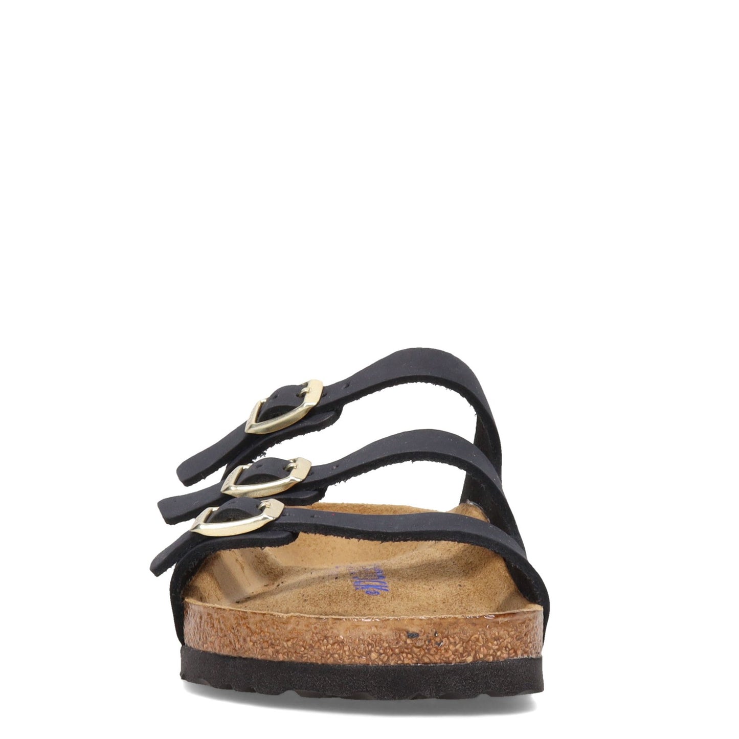 Peltz Shoes Women's Birkenstock Florida Soft Footbed Sandal - Regular Width MIDNIGHT 1020 930 R