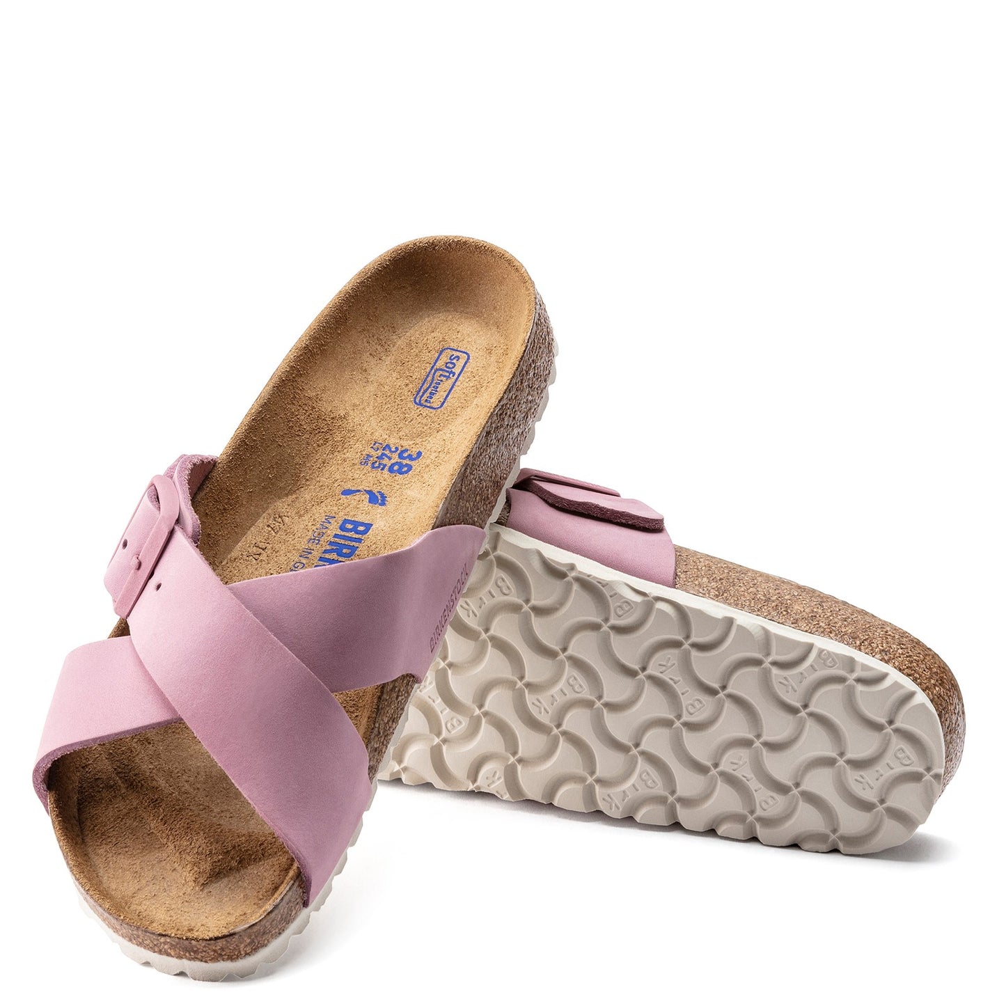 Peltz Shoes Women's Birkenstock Siena Sandal - Narrow Width ORCHID 1021 519 N