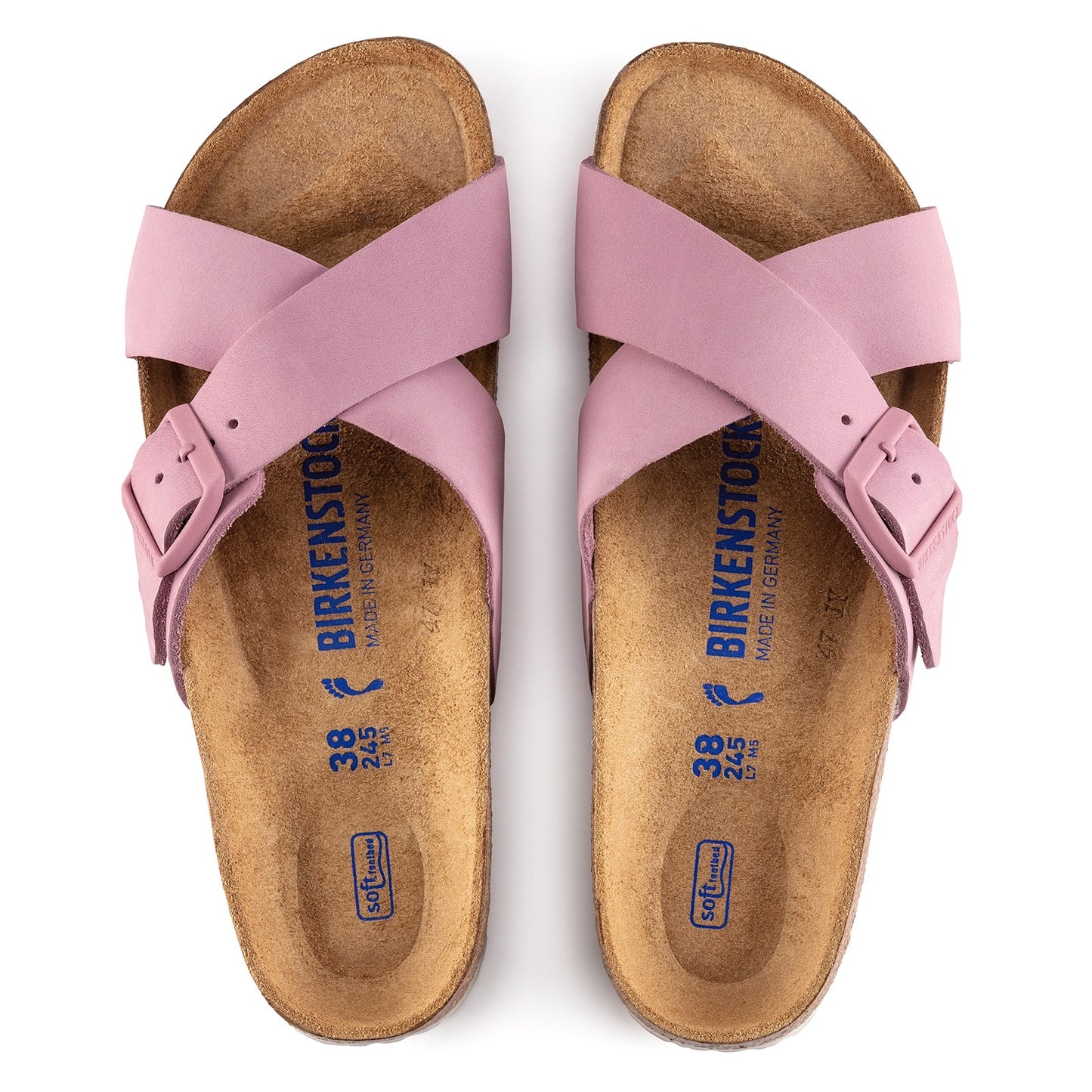 Peltz Shoes Women's Birkenstock Siena Sandal - Narrow Width ORCHID 1021 519 N
