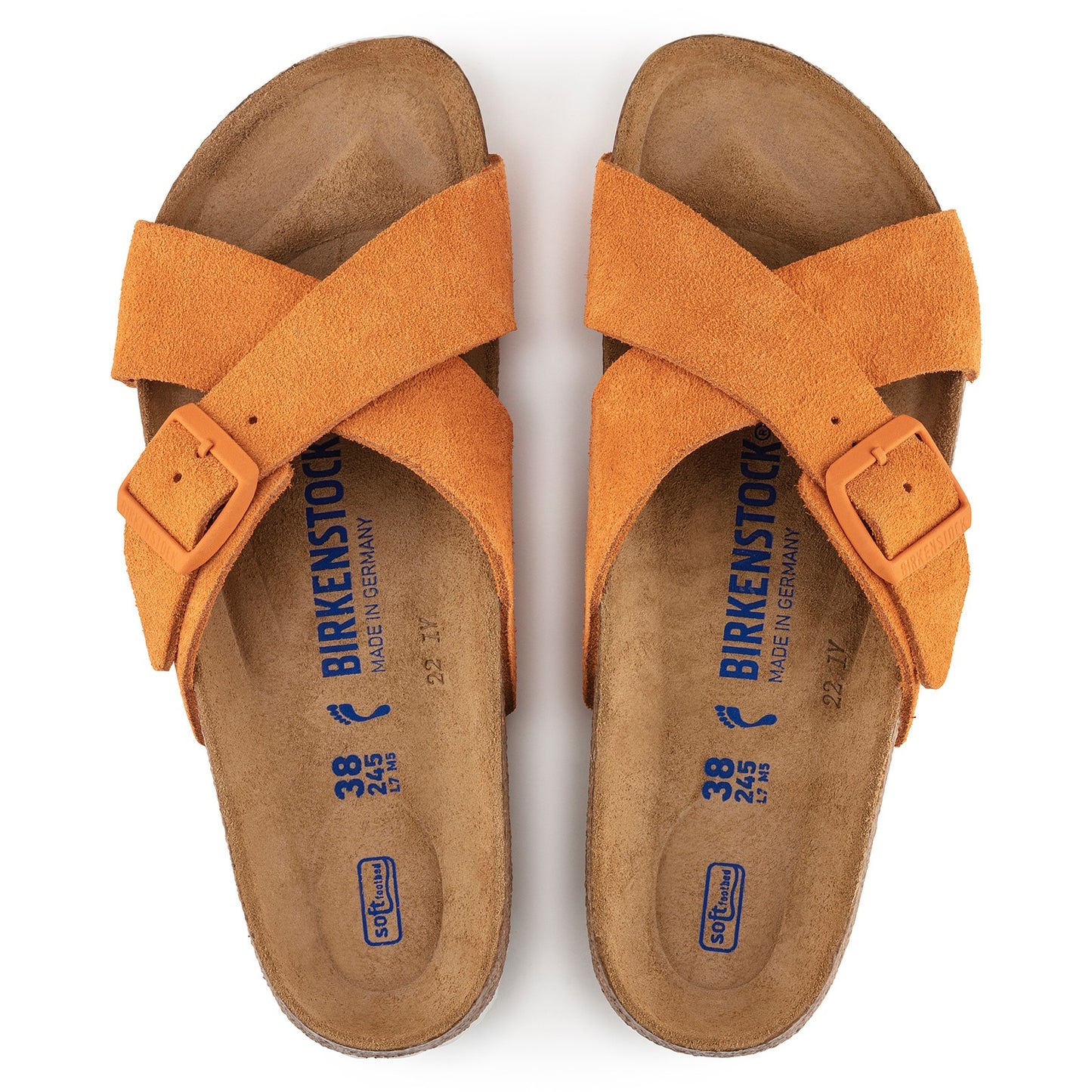 Peltz Shoes Women's Birkenstock Siena Sandal - Narrow Width RUSSET 1021 633 N
