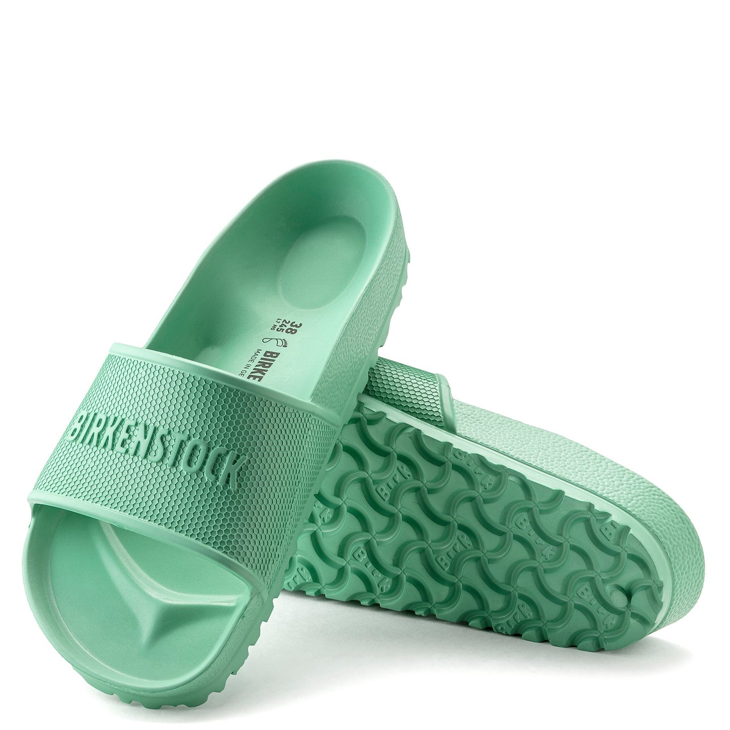 Peltz Shoes Women's Birkenstock Barbados EVA Sandal - Regular Fit JADE 1022 331 R