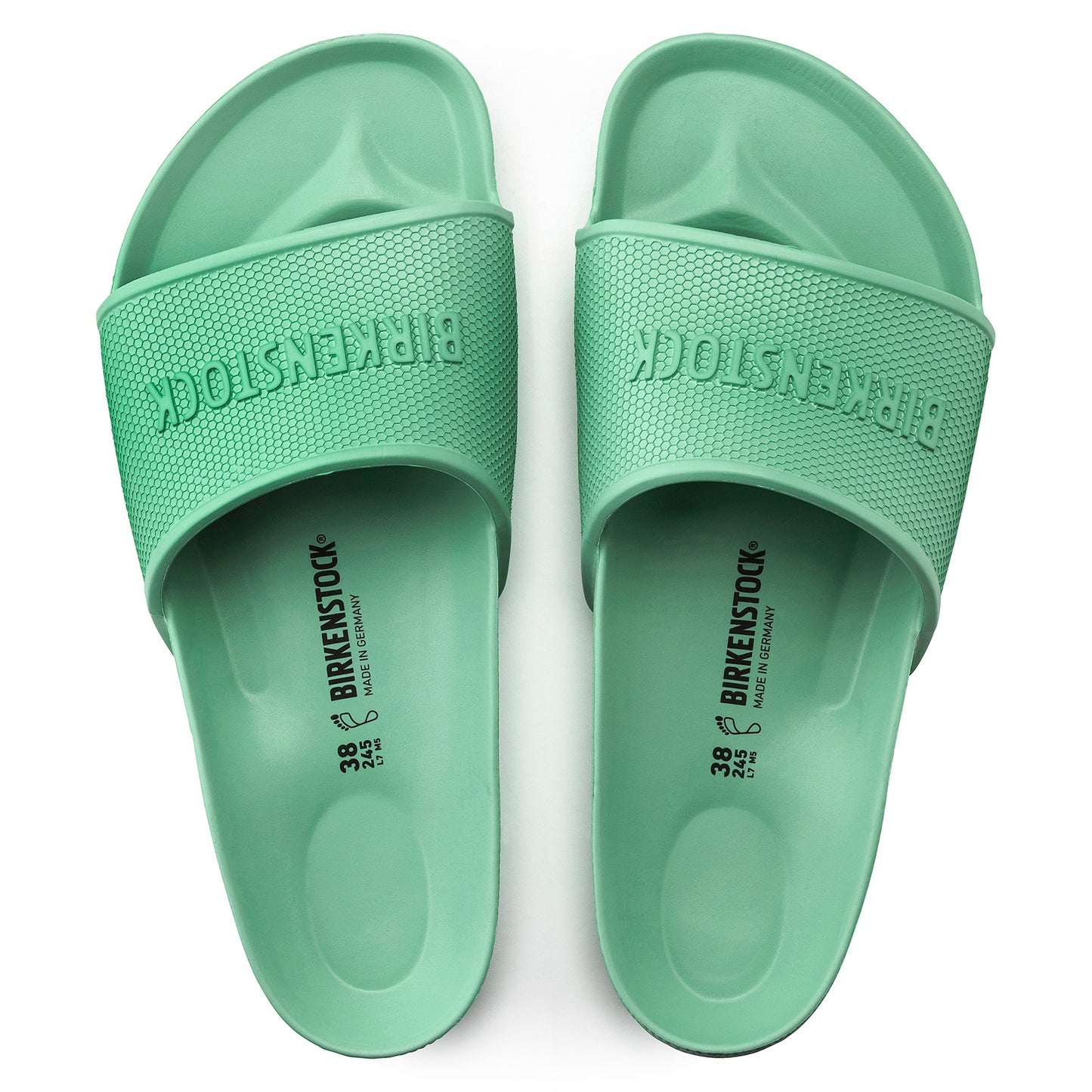 Peltz Shoes Women's Birkenstock Barbados EVA Sandal - Regular Fit JADE 1022 331 R
