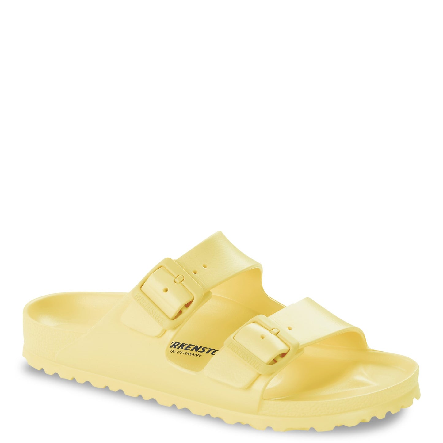 Peltz Shoes Women's Birkenstock Arizona Essentials EVA Slide YELLOW 1022 466 N