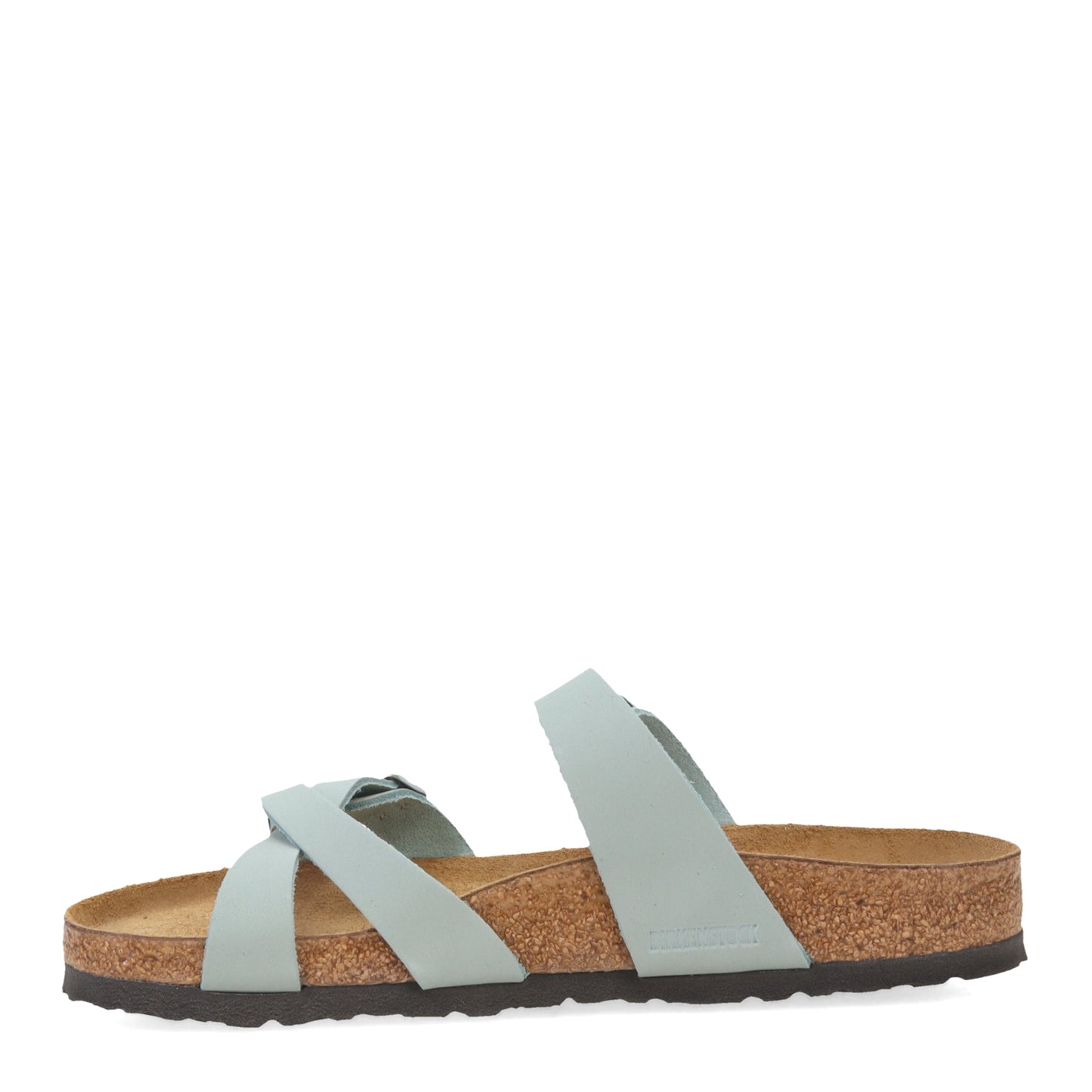 Peltz Shoes Women's Birkenstock Franca Soft Footbed Sandal - Regular Width AQUA 1022 944 R