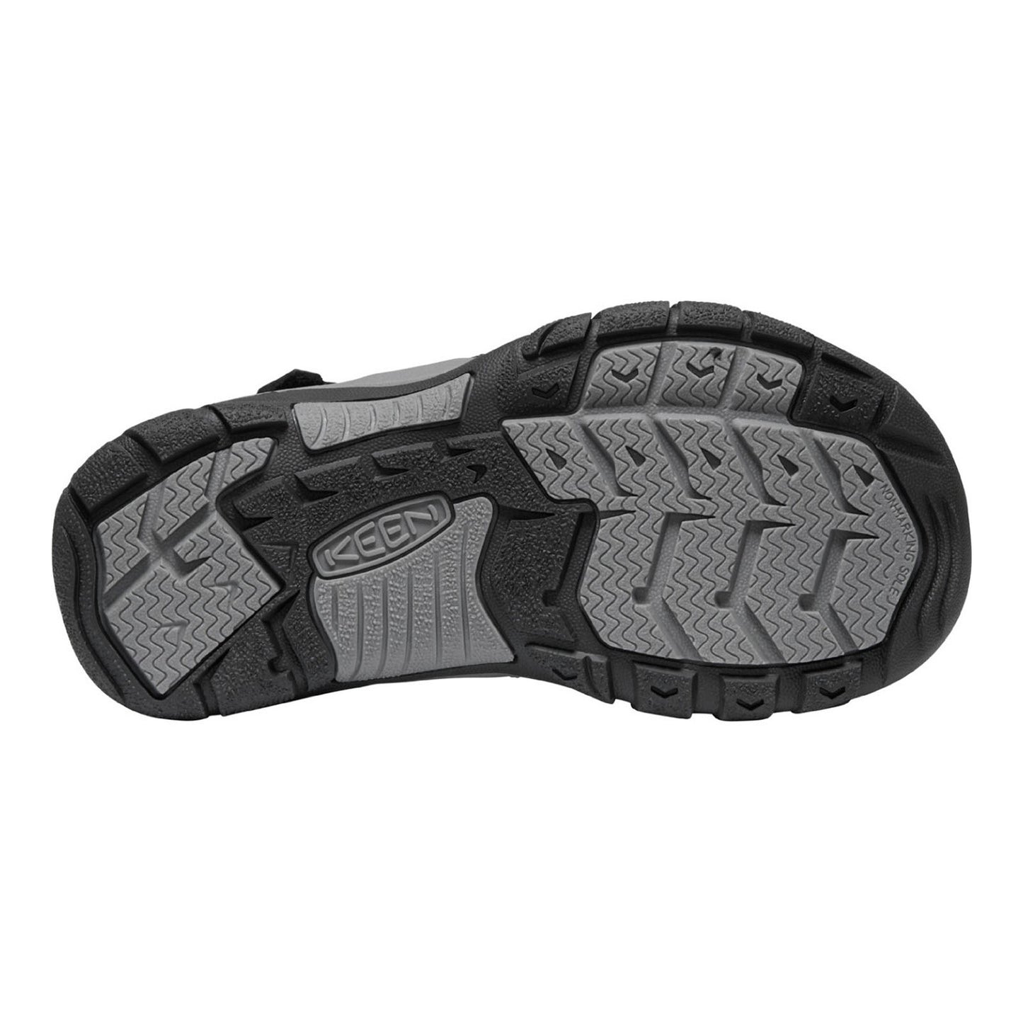 Peltz Shoes Boy's Keen Newport H2 Sandal - Little Kid & Big Kid Black/Keen Yellow 1022838