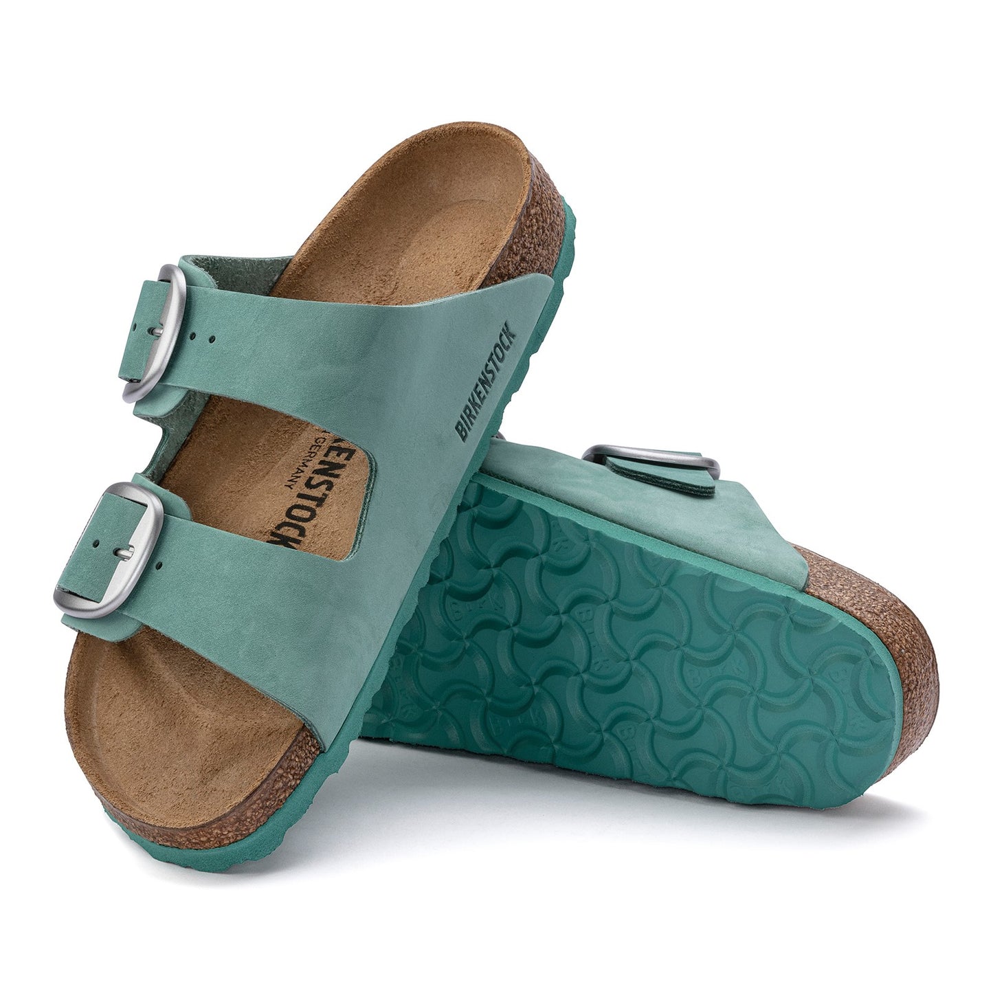 Peltz Shoes Women's Birkenstock Arizona Big Buckle Sandal - Narrow Width BERYL 1023 207 N