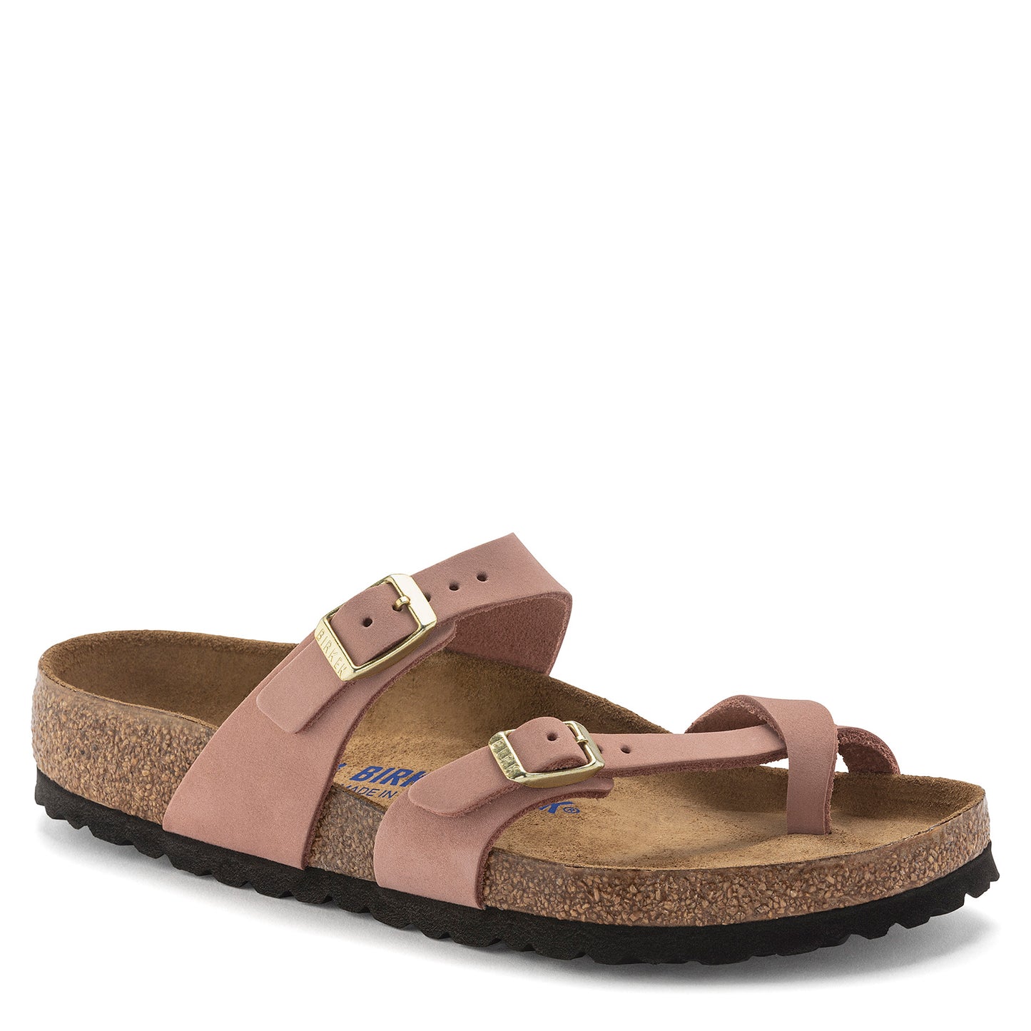 Peltz Shoes Women's Birkenstock Mayari Soft Footbed Sandal - Regular Fit PINK 1023 964 R