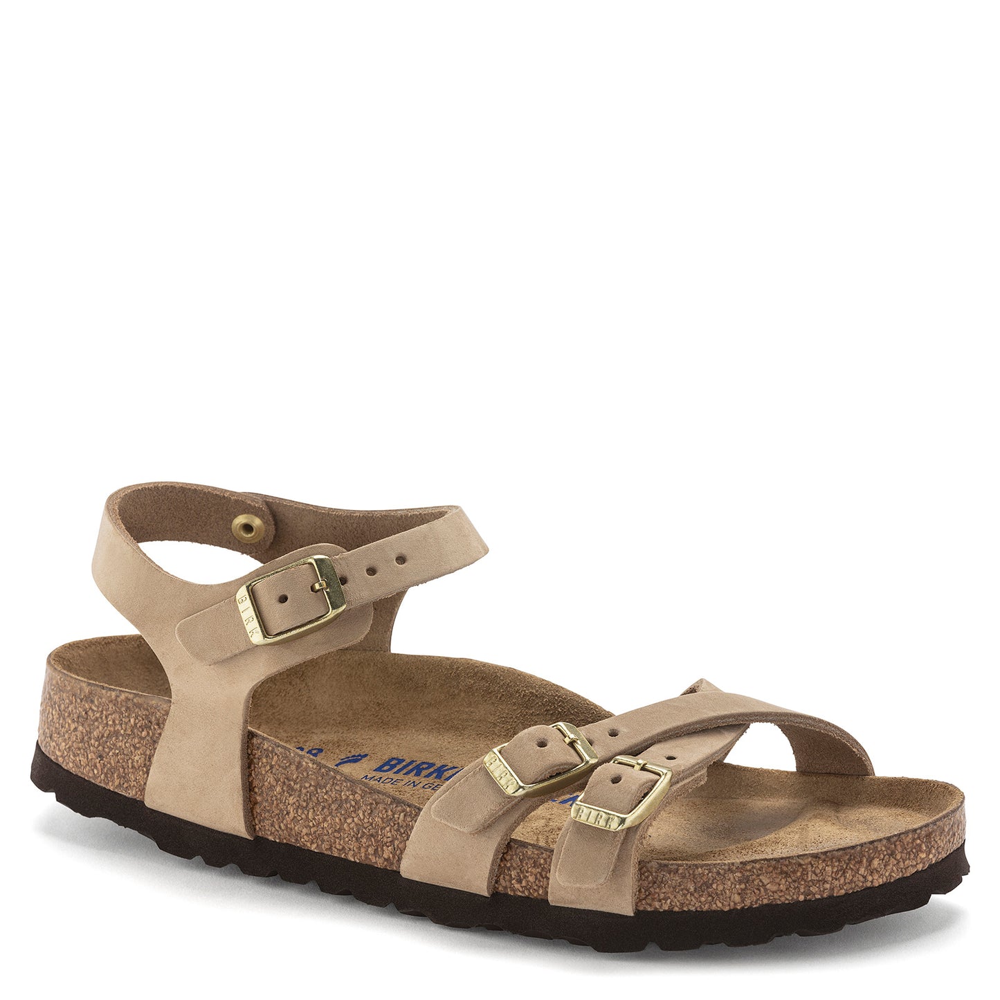 Peltz Shoes Women's Birkenstock Kumba Soft Footbed Sandal - Regular Width SAND 1024 268 R