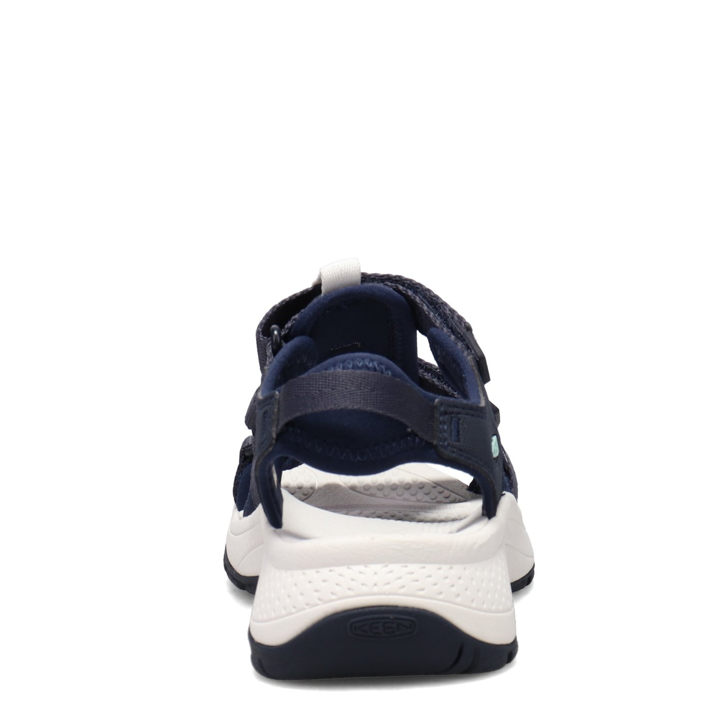 Peltz Shoes Women's Keen Astoria West Open Toe Sandal BLUE BLACK 1024871