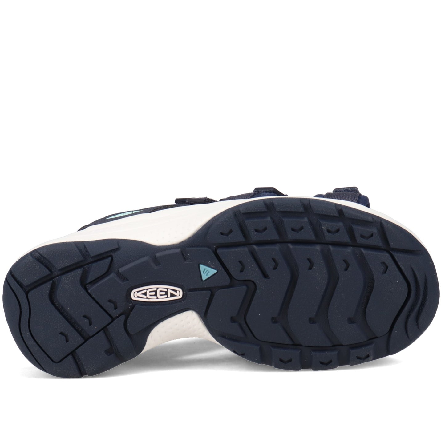 Peltz Shoes Women's Keen Astoria West Open Toe Sandal BLUE BLACK 1024871