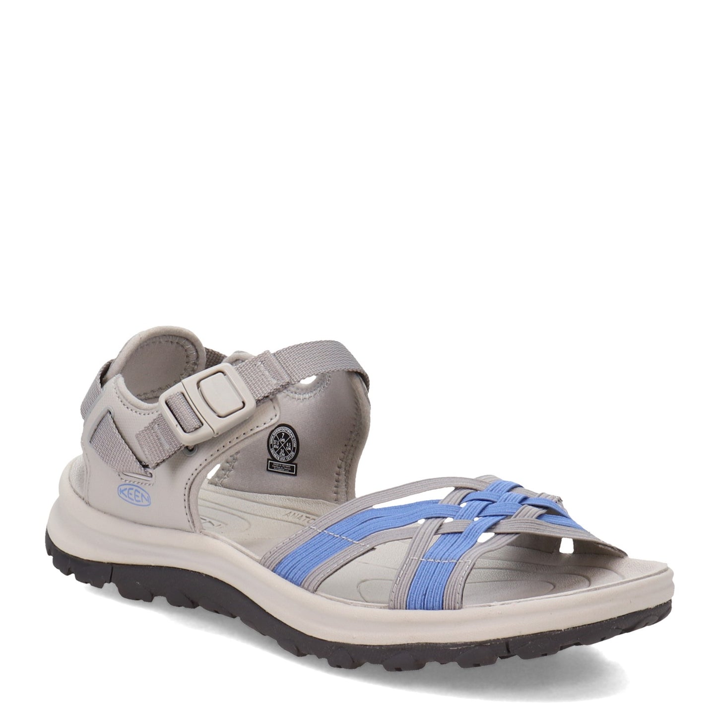 Peltz Shoes Women's Keen Terradora II Strappy Sandal Gray 1024878