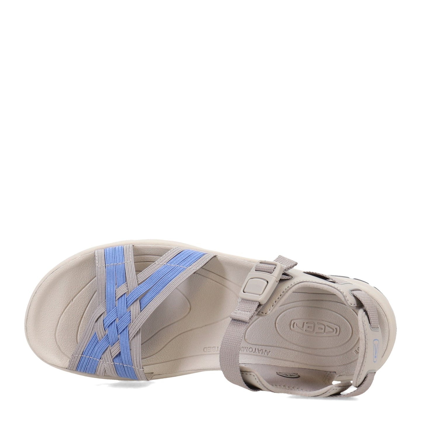 Peltz Shoes Women's Keen Terradora II Strappy Sandal Gray 1024878