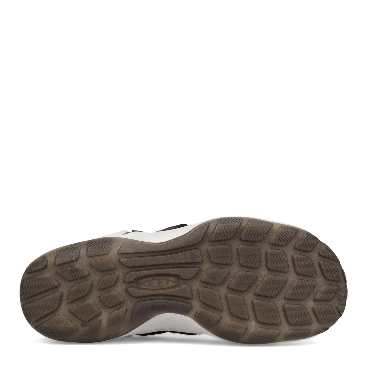 Peltz Shoes Men's Keen Clearwater II CNX Sandal Black/Yellow 1024968