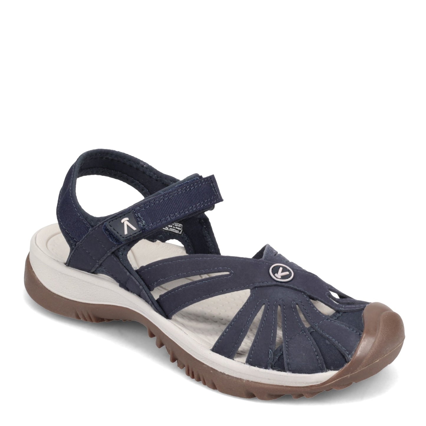 Peltz Shoes Women's Keen Rose Sandal NAVY 1025126