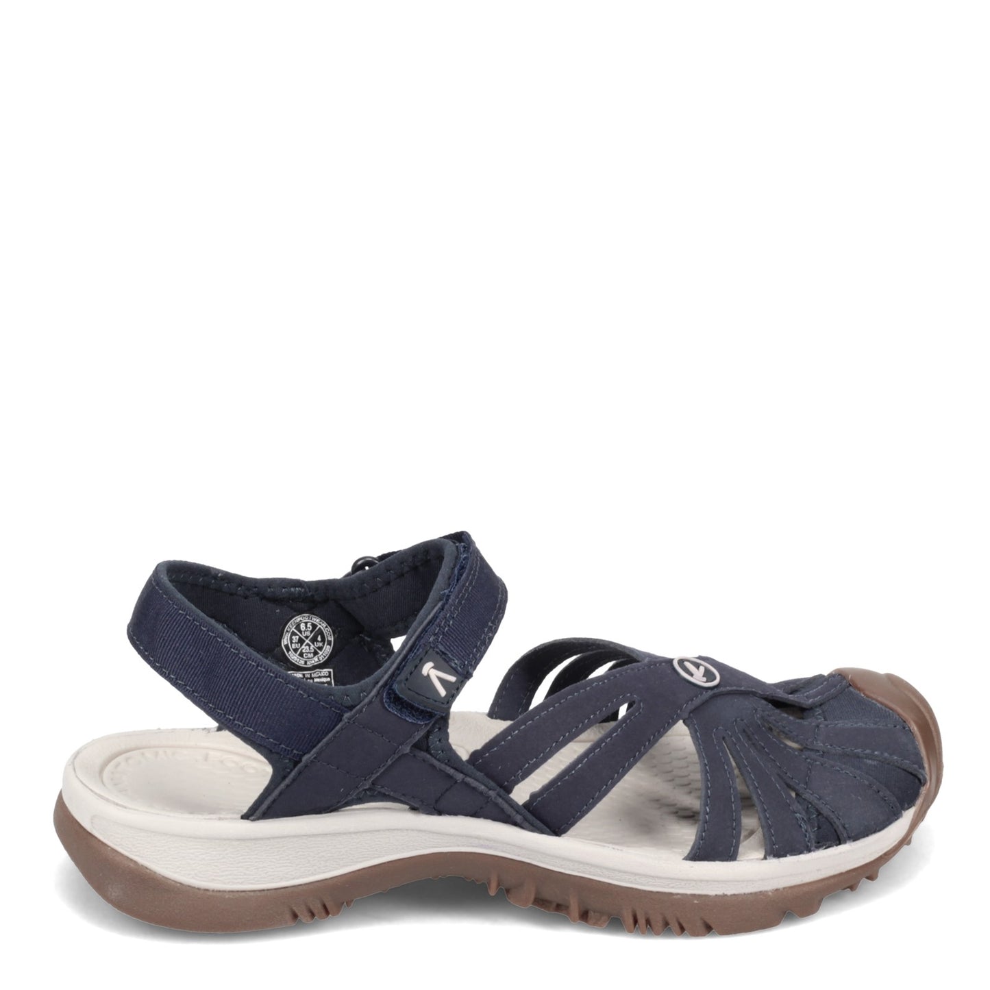 Peltz Shoes Women's Keen Rose Sandal NAVY 1025126