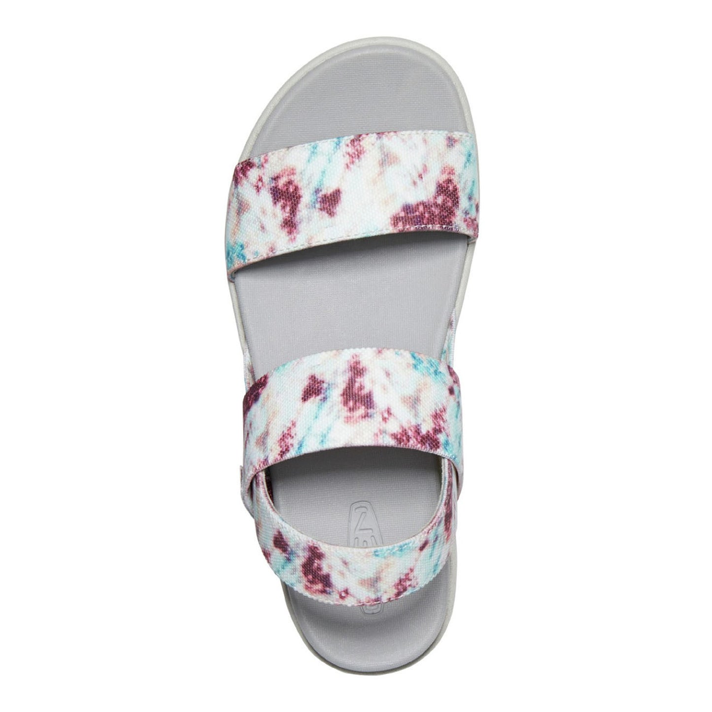 Peltz Shoes Women's Keen Elle Backstrap Sandal Multi Fabric 1026043