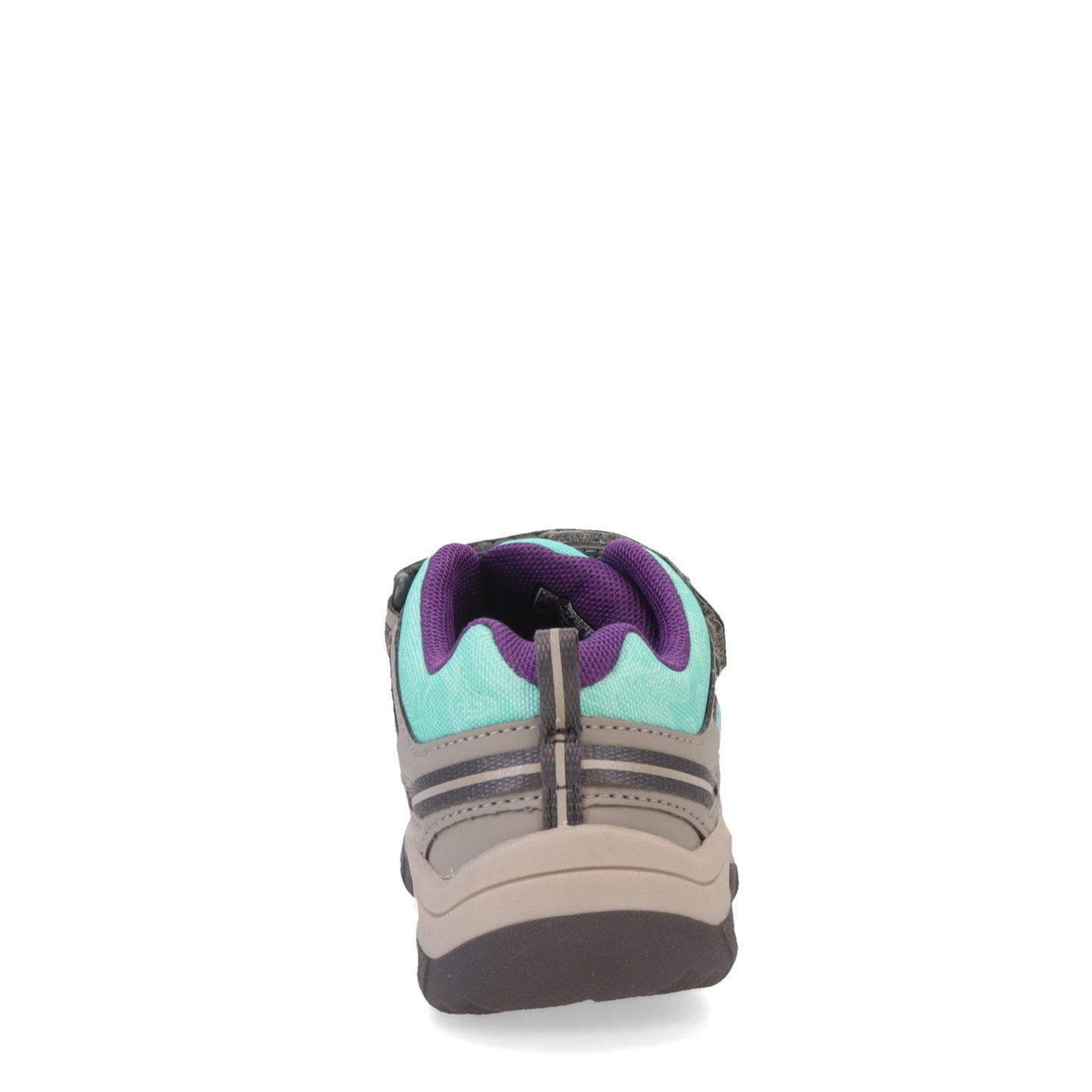 Peltz Shoes Girl's Keen Targhee Sport Vent Hiking Shoe – Little Kid Waterfall/Vapor 1026066