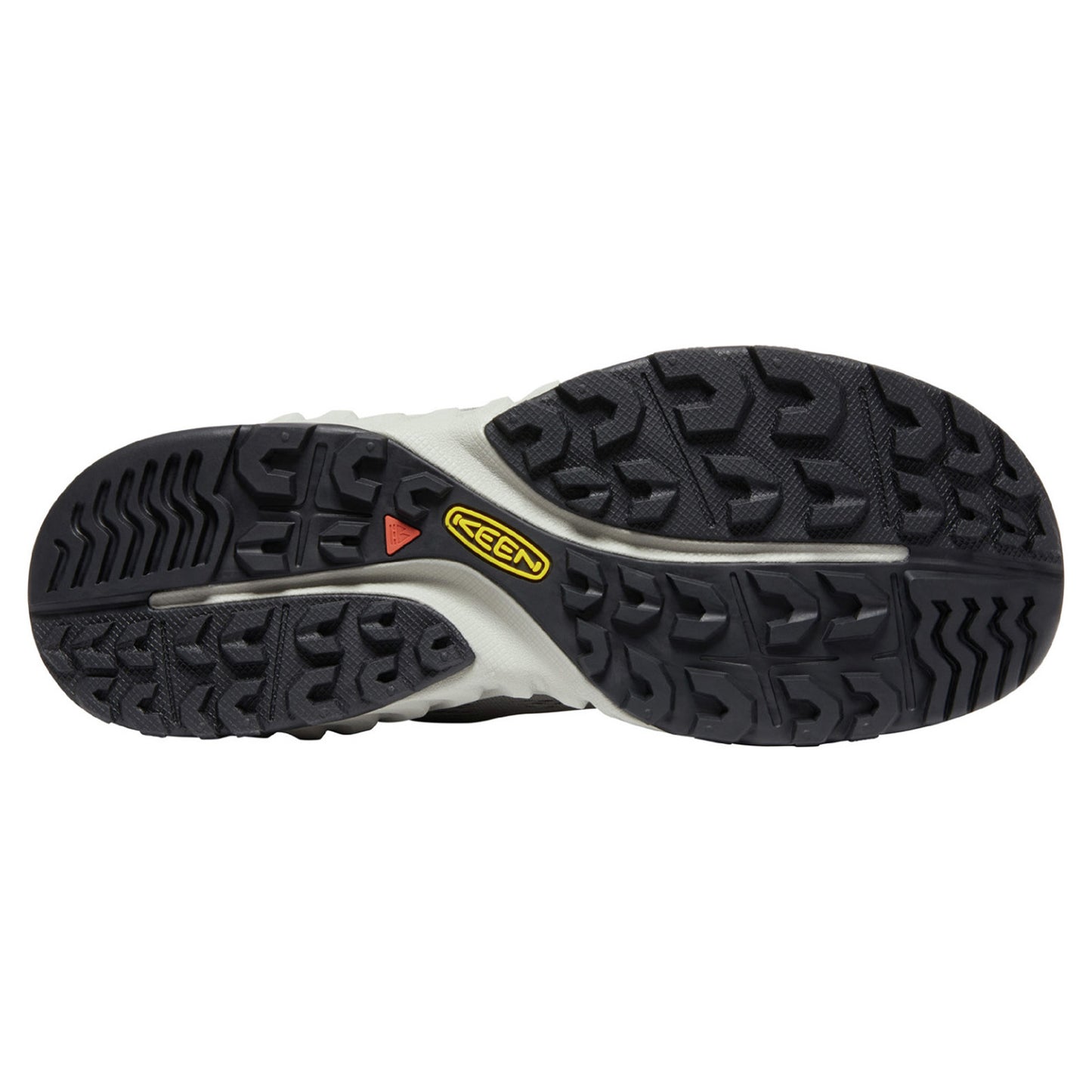 Peltz Shoes Men's KEEN NXIS Speed Hiking Shoe Steel Grey/Evening Primrose 1026113