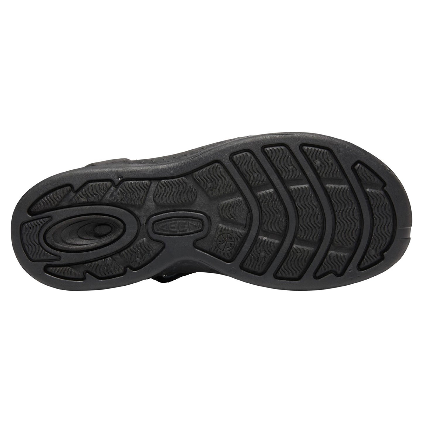 Peltz Shoes Men's Keen Drift Creek H2 Sandal Dark Olive/Black 1026123