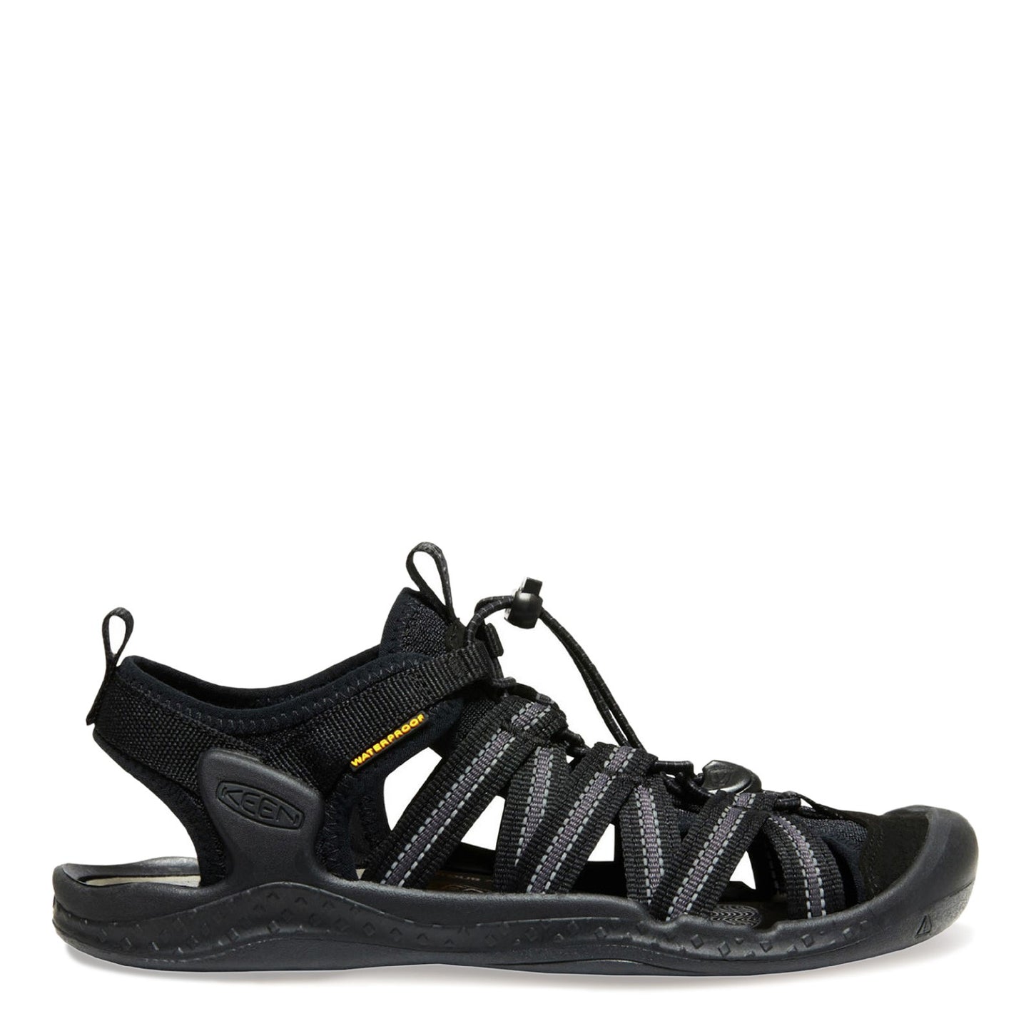 Peltz Shoes Women's Keen Drift Creek H2 Sandal Black/Black 1026126