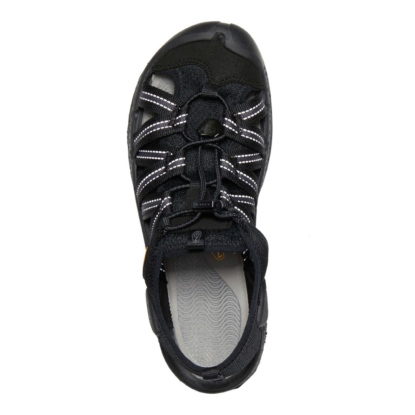 Peltz Shoes Women's Keen Drift Creek H2 Sandal Black/Black 1026126
