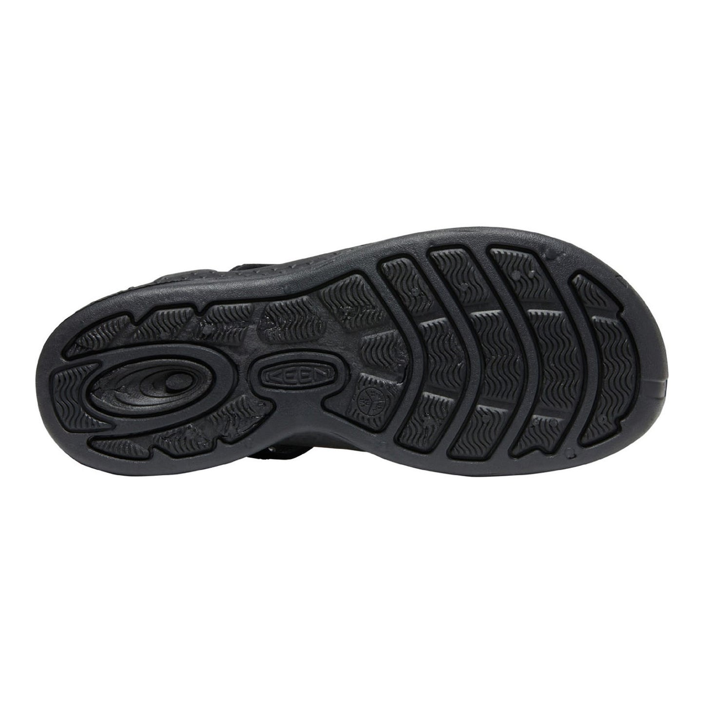 Peltz Shoes Women's Keen Drift Creek H2 Sandal Black/Black 1026126