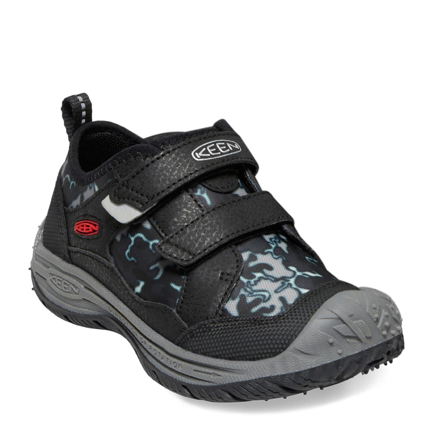 Peltz Shoes Boy's Keen Speed Hound Sandal - Toddler & Little Kid Black/Camo 1026213