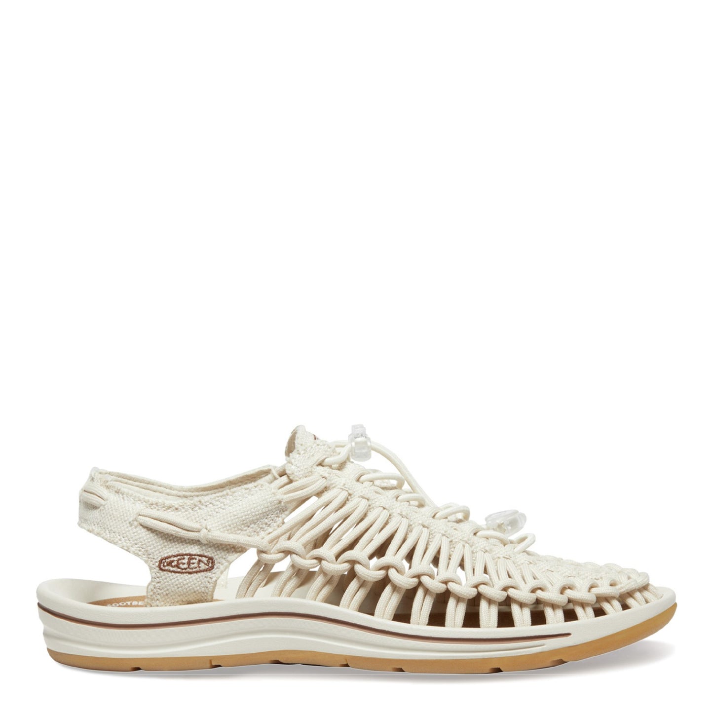 Peltz Shoes Women's Keen Uneek Sandal Natural/Birch 1026231