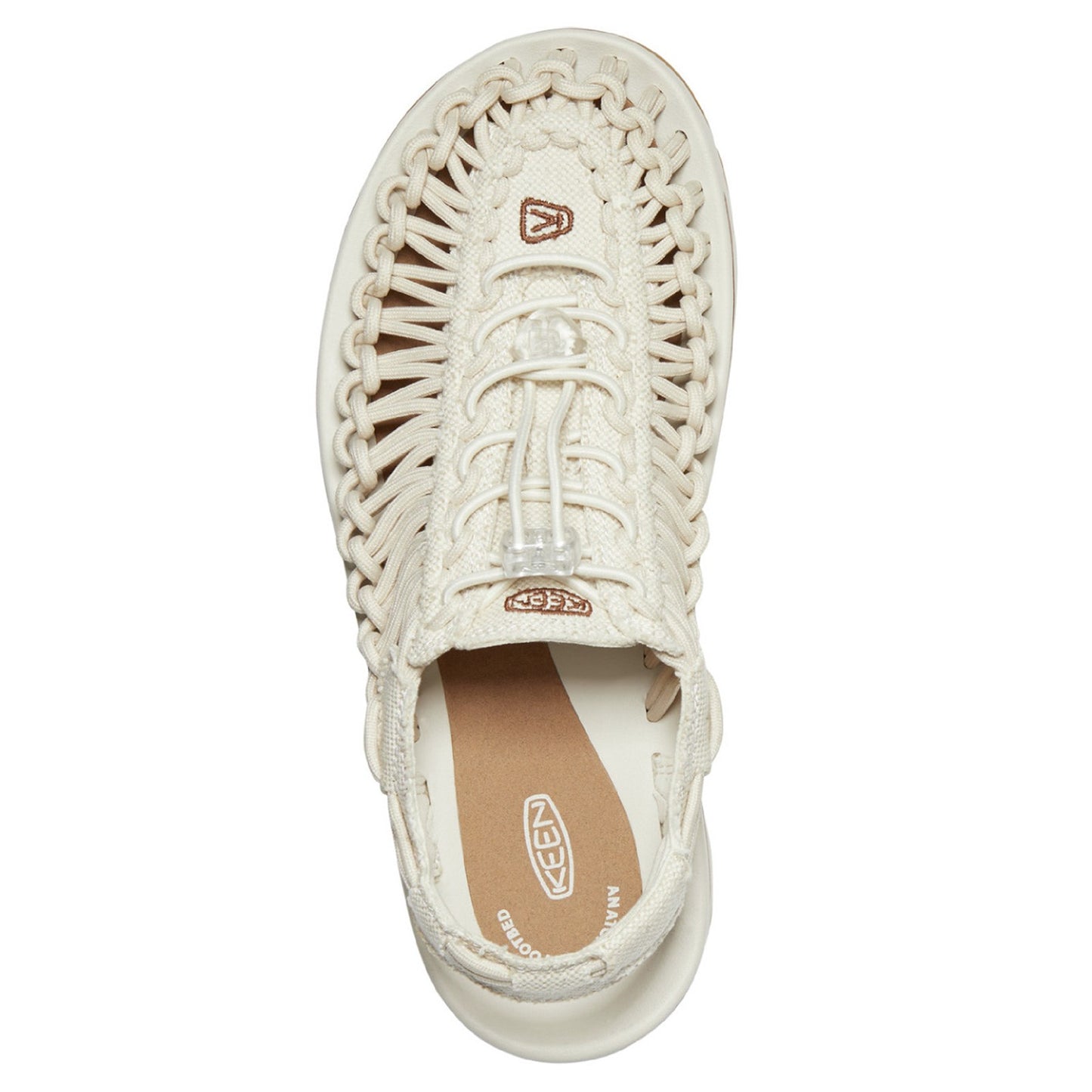Peltz Shoes Women's Keen Uneek Sandal Natural/Birch 1026231