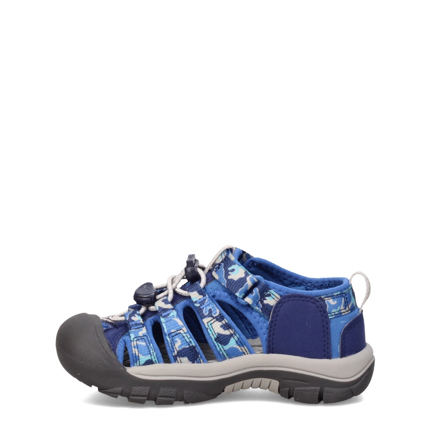 Peltz Shoes Boy's Keen Newport H2 Sandal - Toddler & Little Kid Blue Camo 1026269