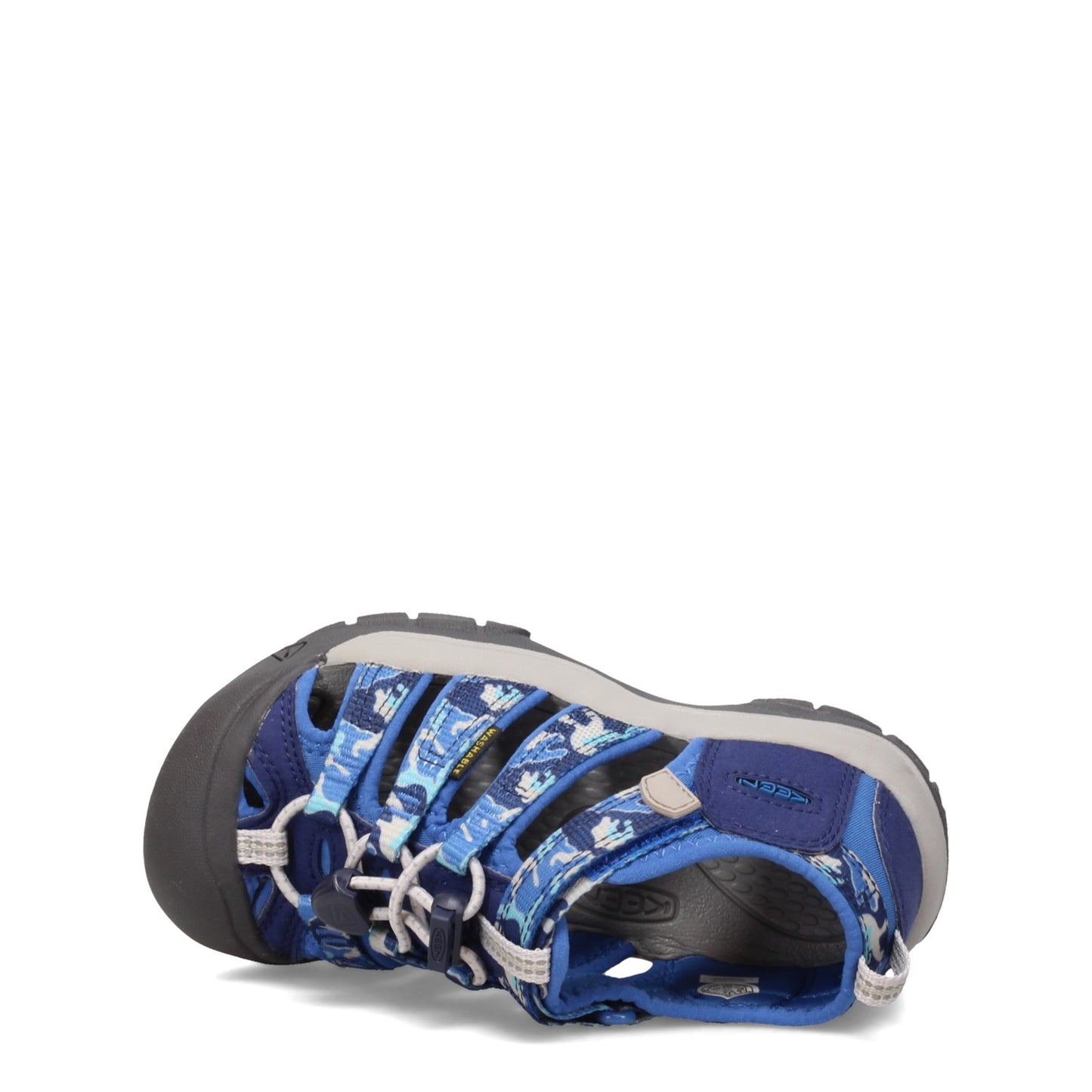 Peltz Shoes Boy's Keen Newport H2 Sandal - Toddler & Little Kid Blue Camo 1026269