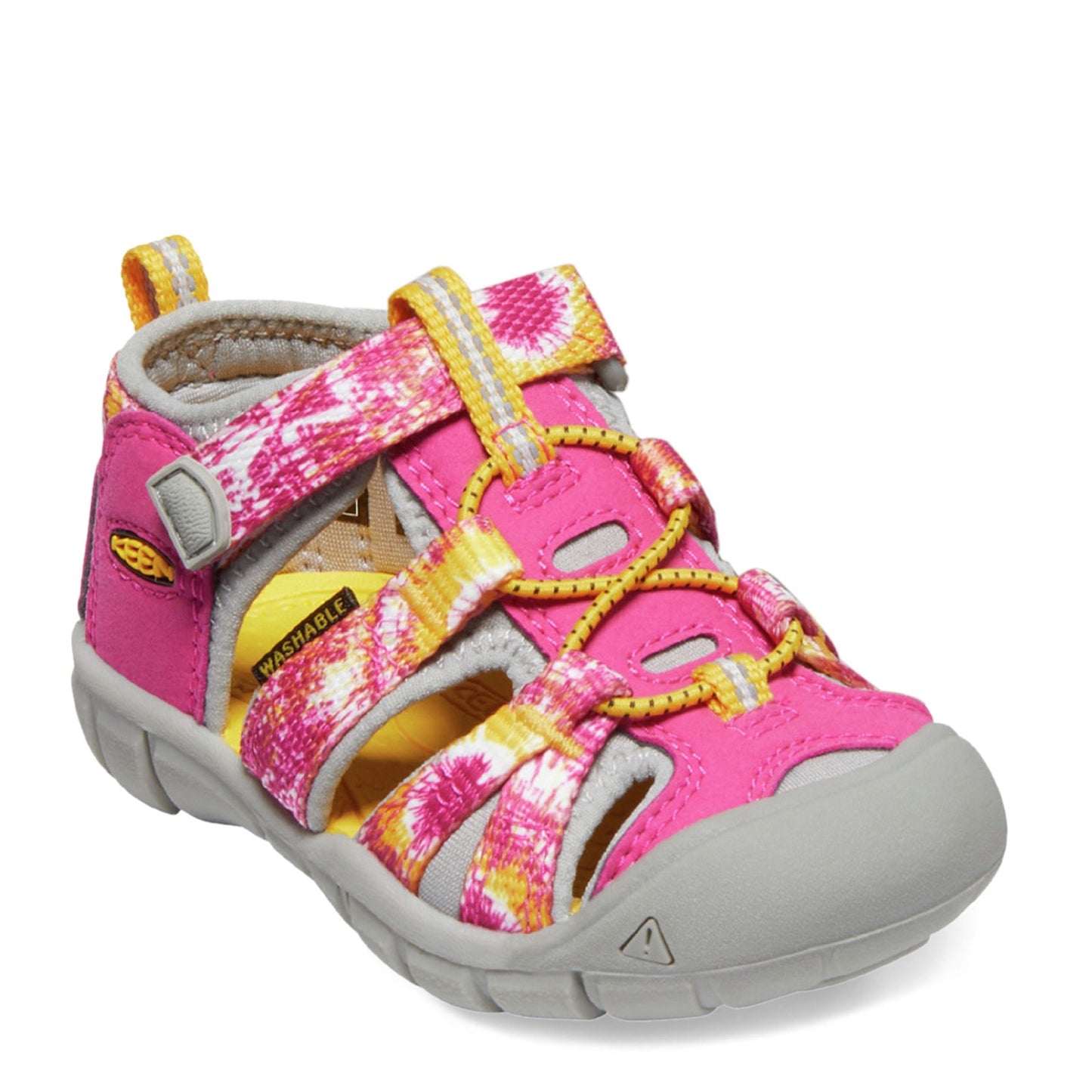 Peltz Shoes Girl's Keen Seacamp II CNX Sandal - Toddler Pink Multi 1026302