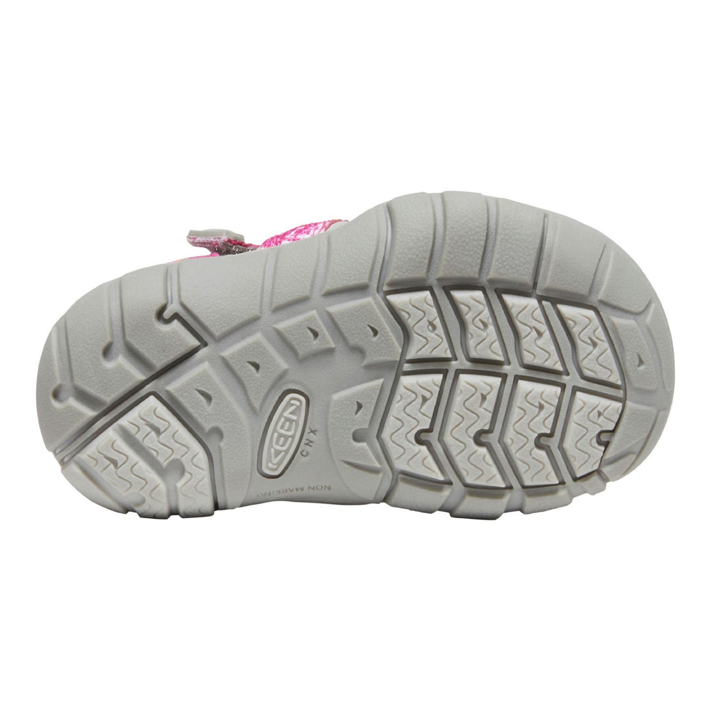Peltz Shoes Girl's Keen Seacamp II CNX Sandal - Toddler Pink Multi 1026302