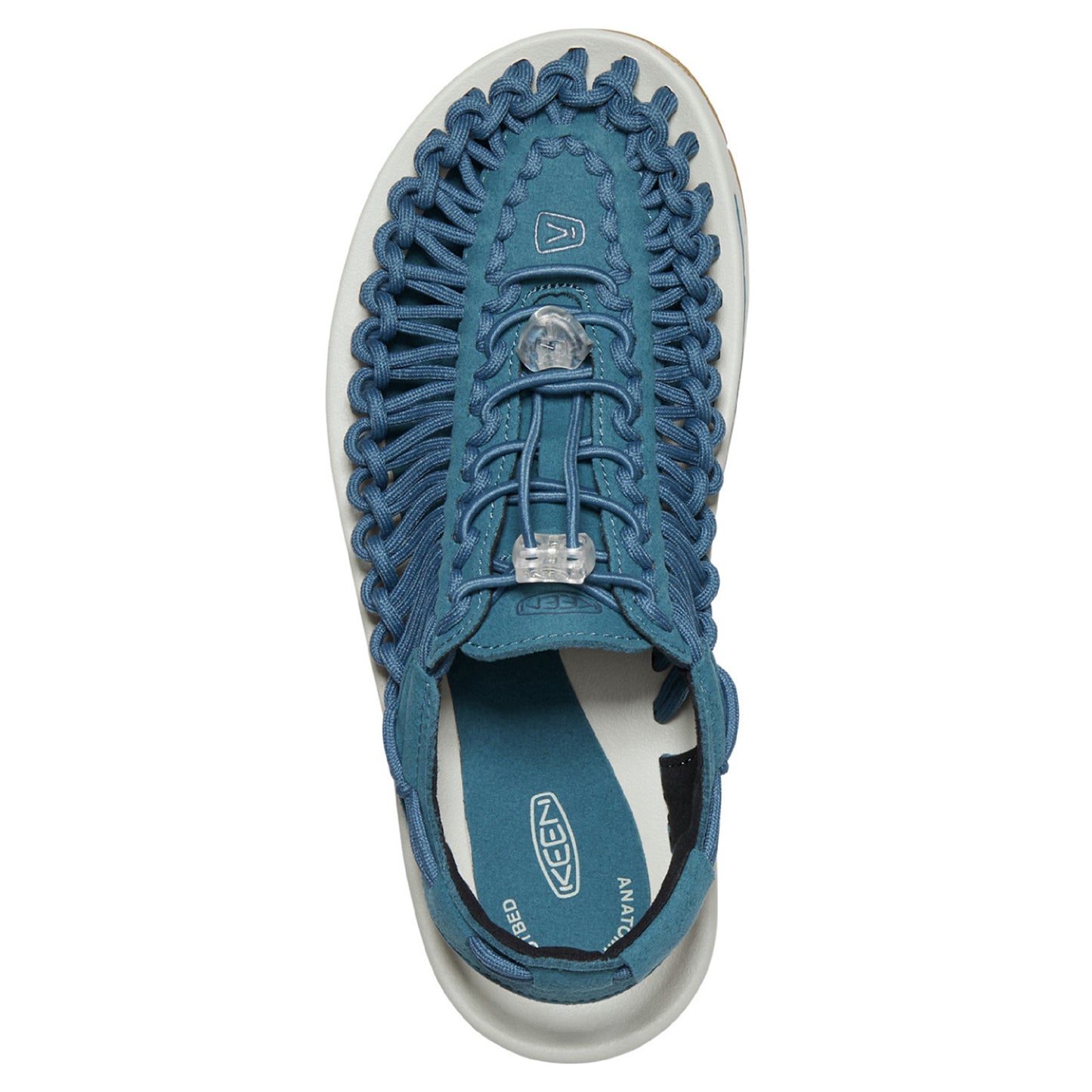 Peltz Shoes Women's Keen Uneek Sandal Blue/Black 1026871