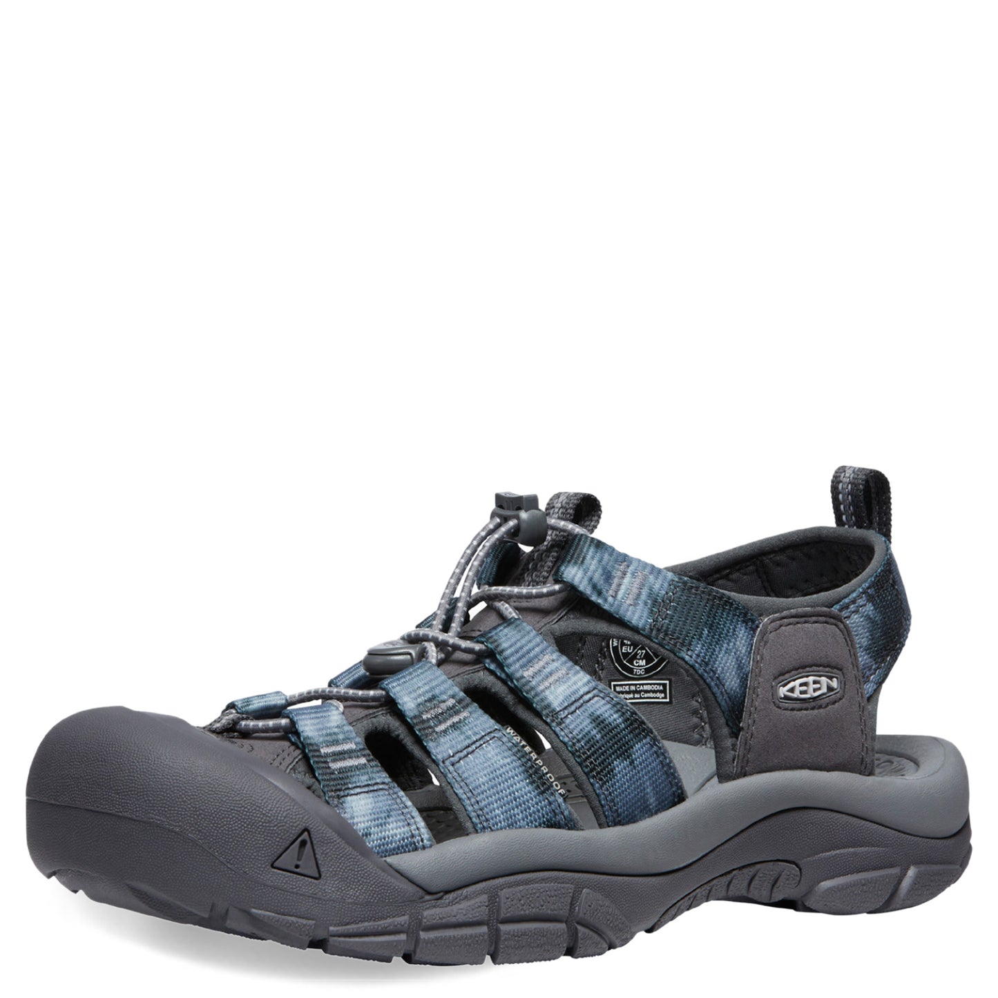 Peltz Shoes Men's Keen Newport H2 Sandal Magnet/Steel Grey 1027123