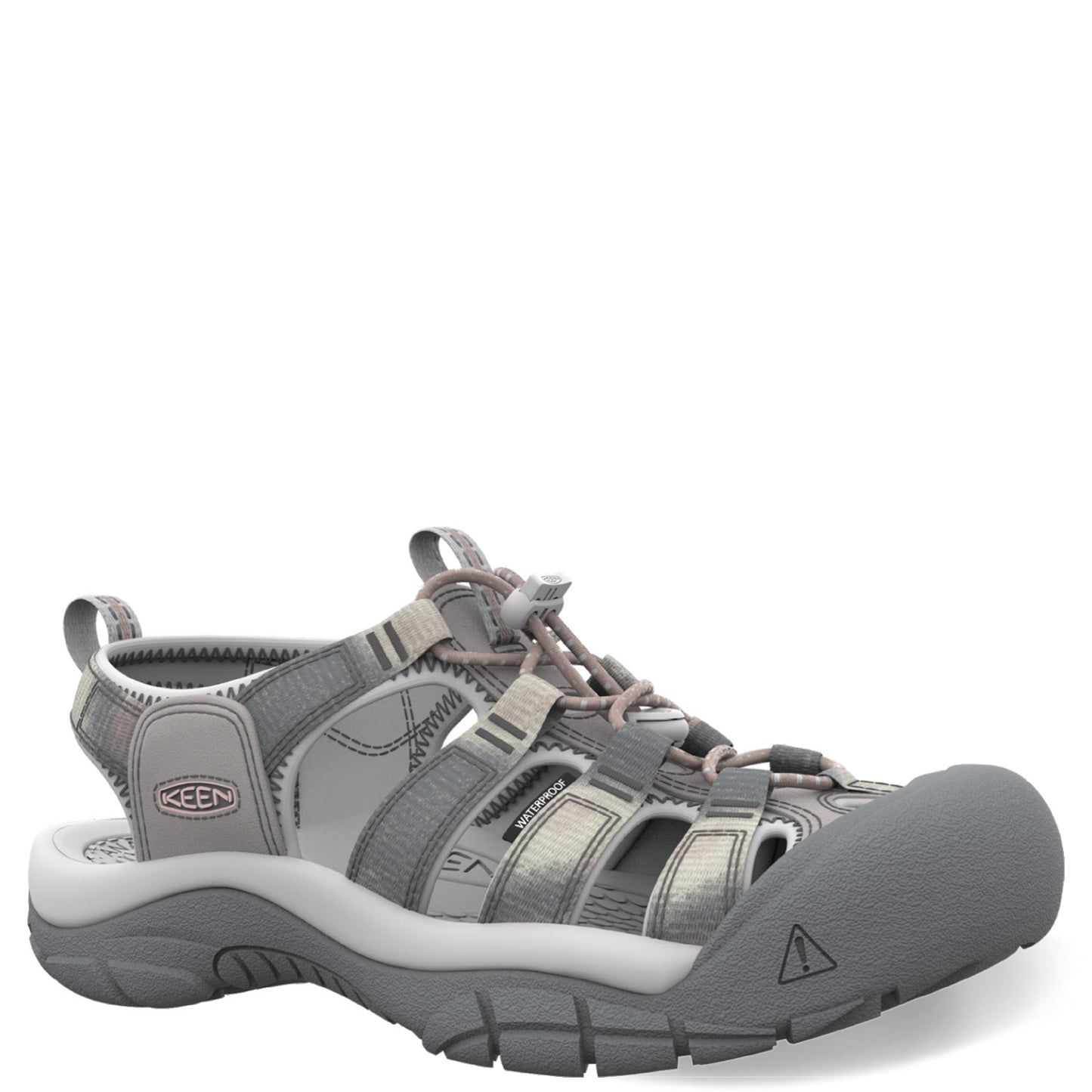 Peltz Shoes Women's Keen Newport H2 Sandal Fawn/Grey 1027355