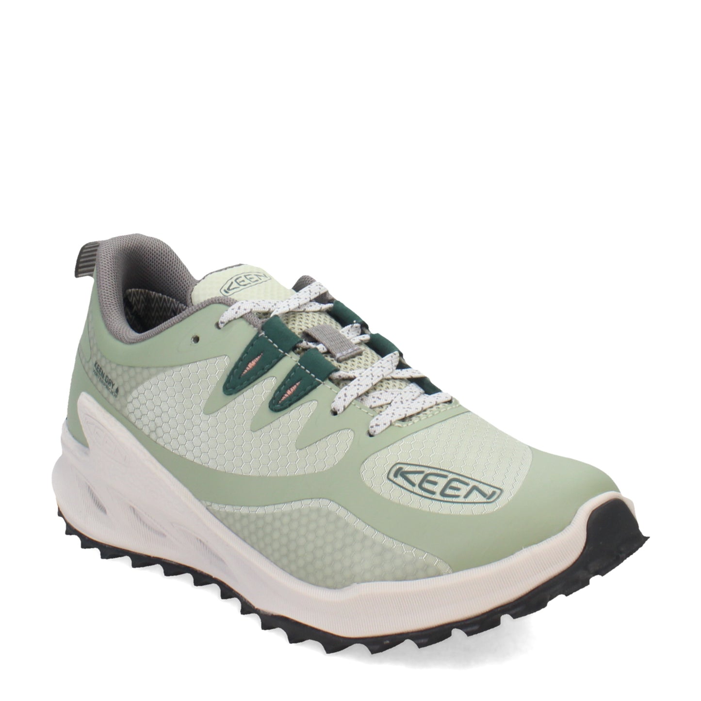 Peltz Shoes Women's KEEN Zionic Hiking Shoe Desert Sage/Ember Glow 1028048