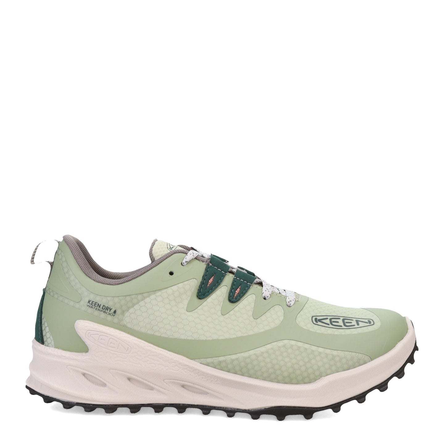 Peltz Shoes Women's KEEN Zionic Hiking Shoe Desert Sage/Ember Glow 1028048
