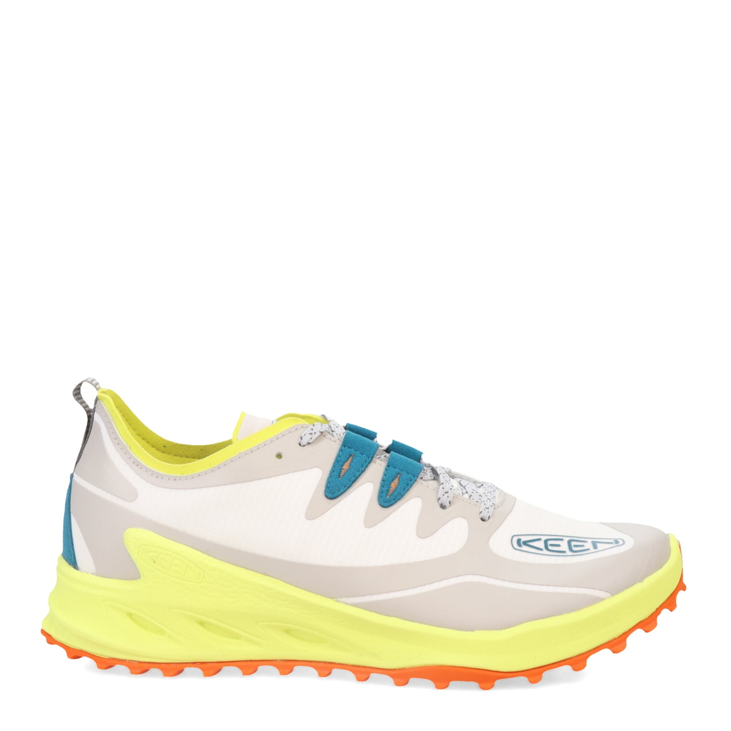 Peltz Shoes Women's KEEN Zionic Speed Hiking Shoe Star White/Evening Primrose 1028060
