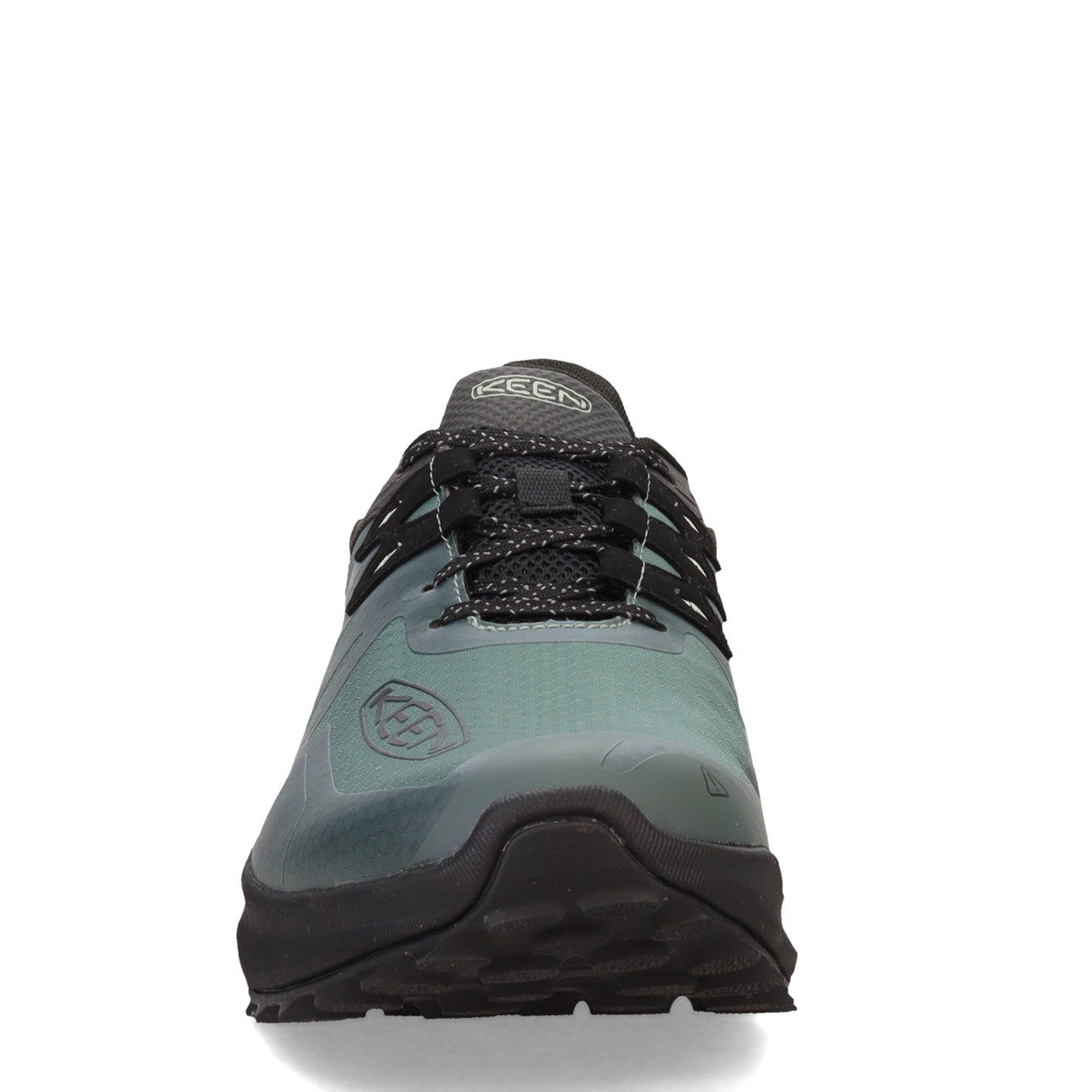 Peltz Shoes Men's KEEN Zionic Hiking Shoe Dark Forest/Black 1028182